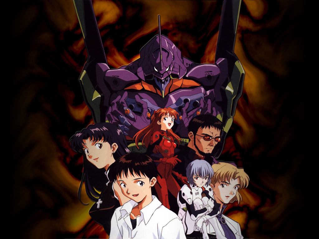akagi_ritsuko, ayanami_rei, ikari_gendo, ikari_shinji, katsuragi_misato, neon_genesis_evangelion, soryu_asuka_langley