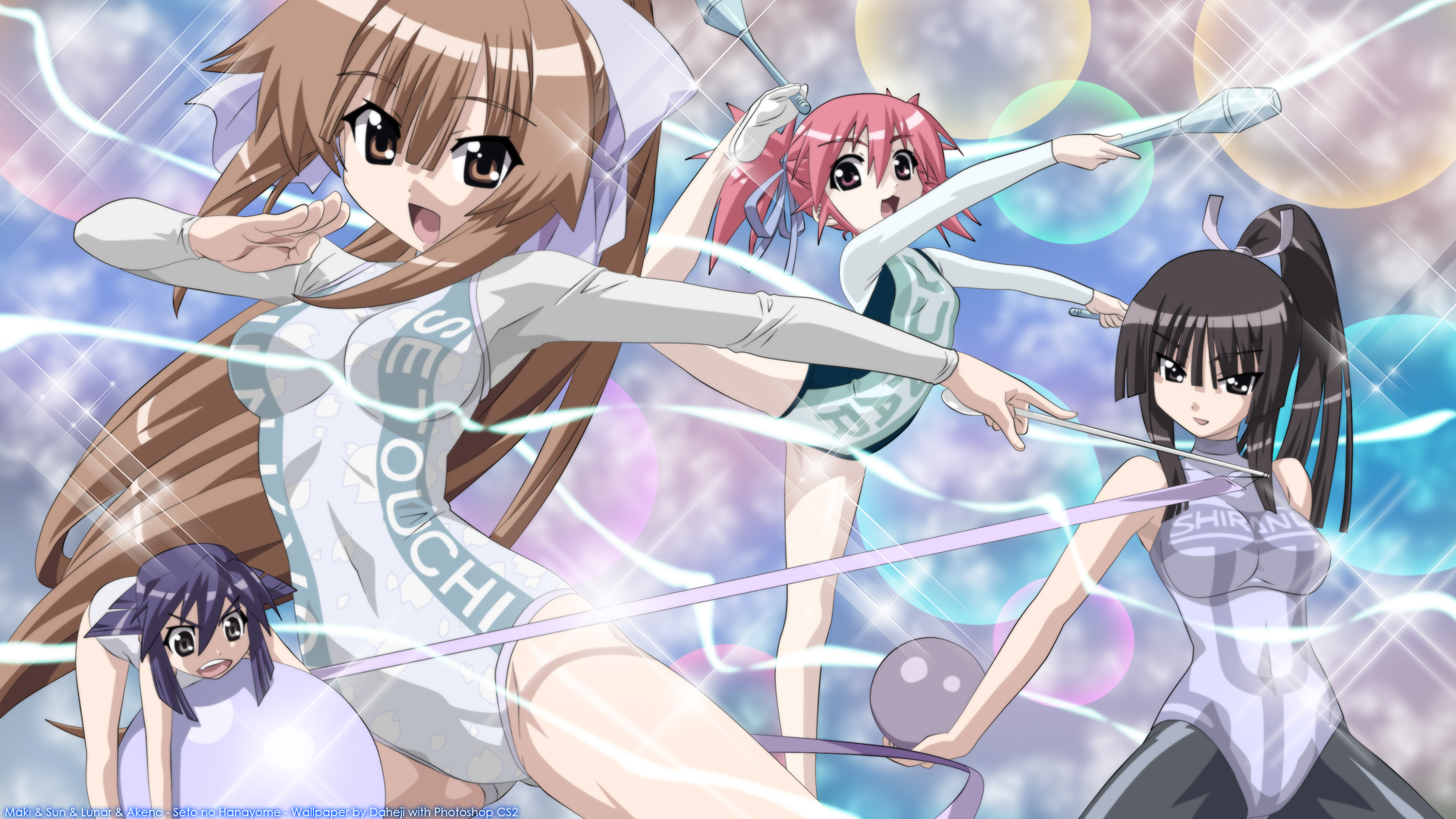 edomae_luna, leotard, maki, seto_no_hanayome, seto_san, shiranui_akeno