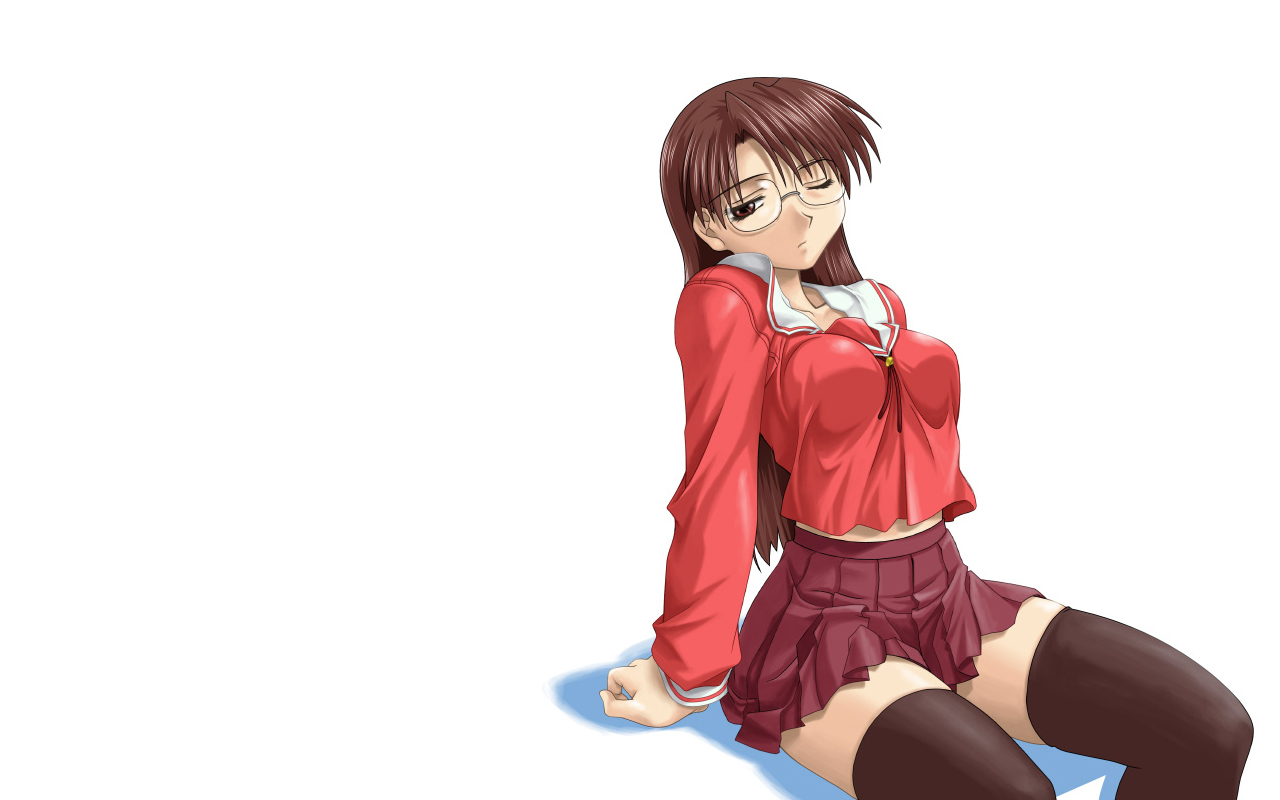 azumanga_daioh, mizuhara_koyomi, white