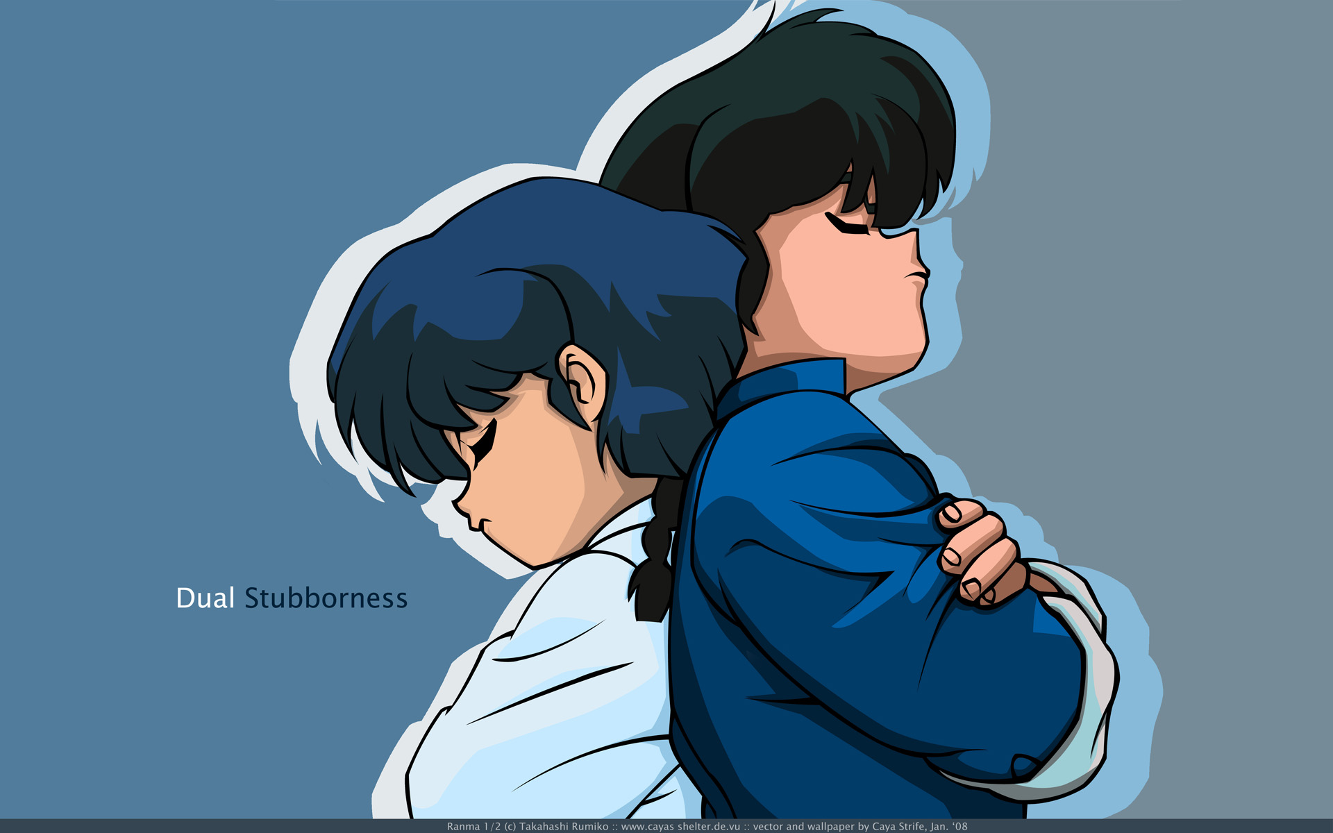 ranma½, saotome_ranma, tendo_akane, vector