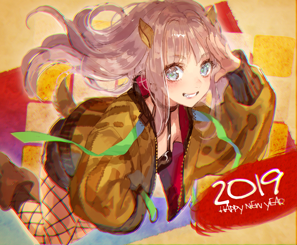 animal_ears, brown_hair, long_hair, original, tail, yamori_(stom)