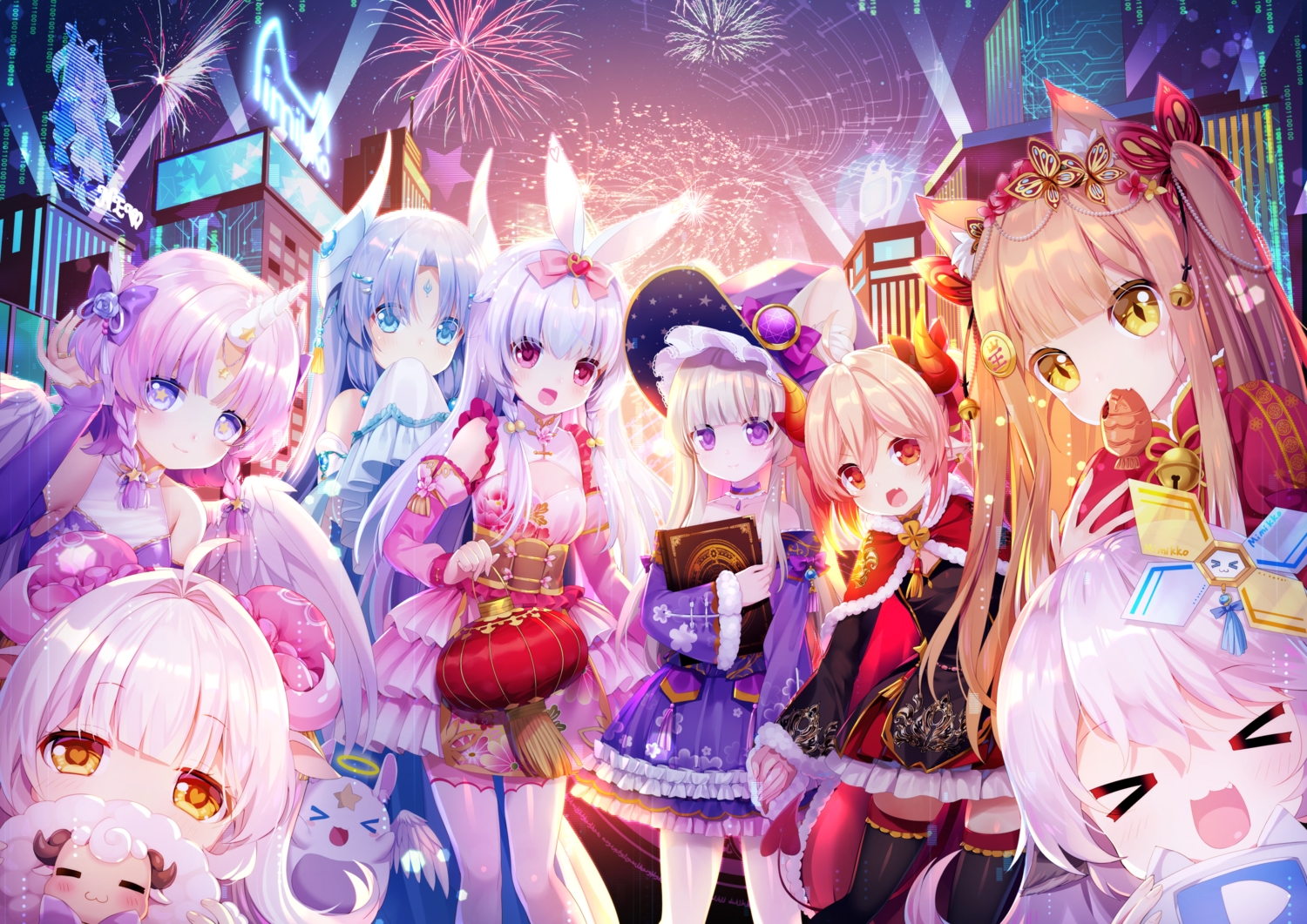group, loli, mimikko_ui, momona_(mvv), mvv, tagme_(character)