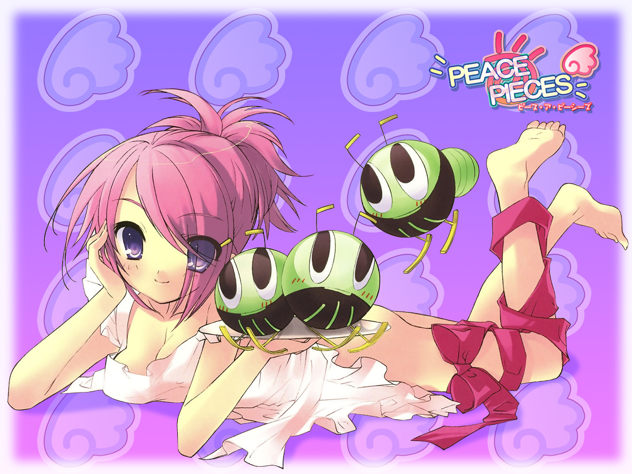apron, itou_noiji, peace@pieces, ribbons