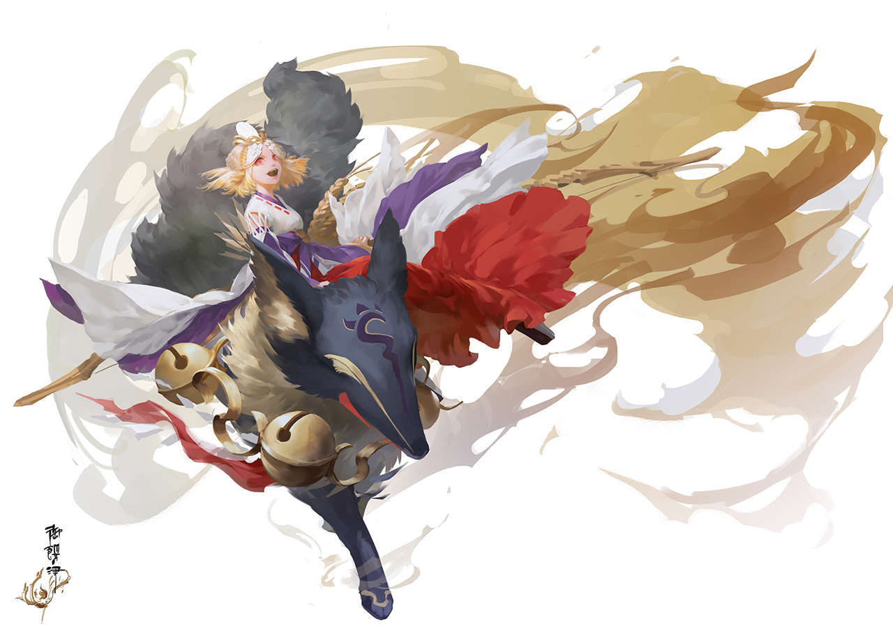 miketsu_(onmyouji), onmyouji, youshun_(naturaljuice)