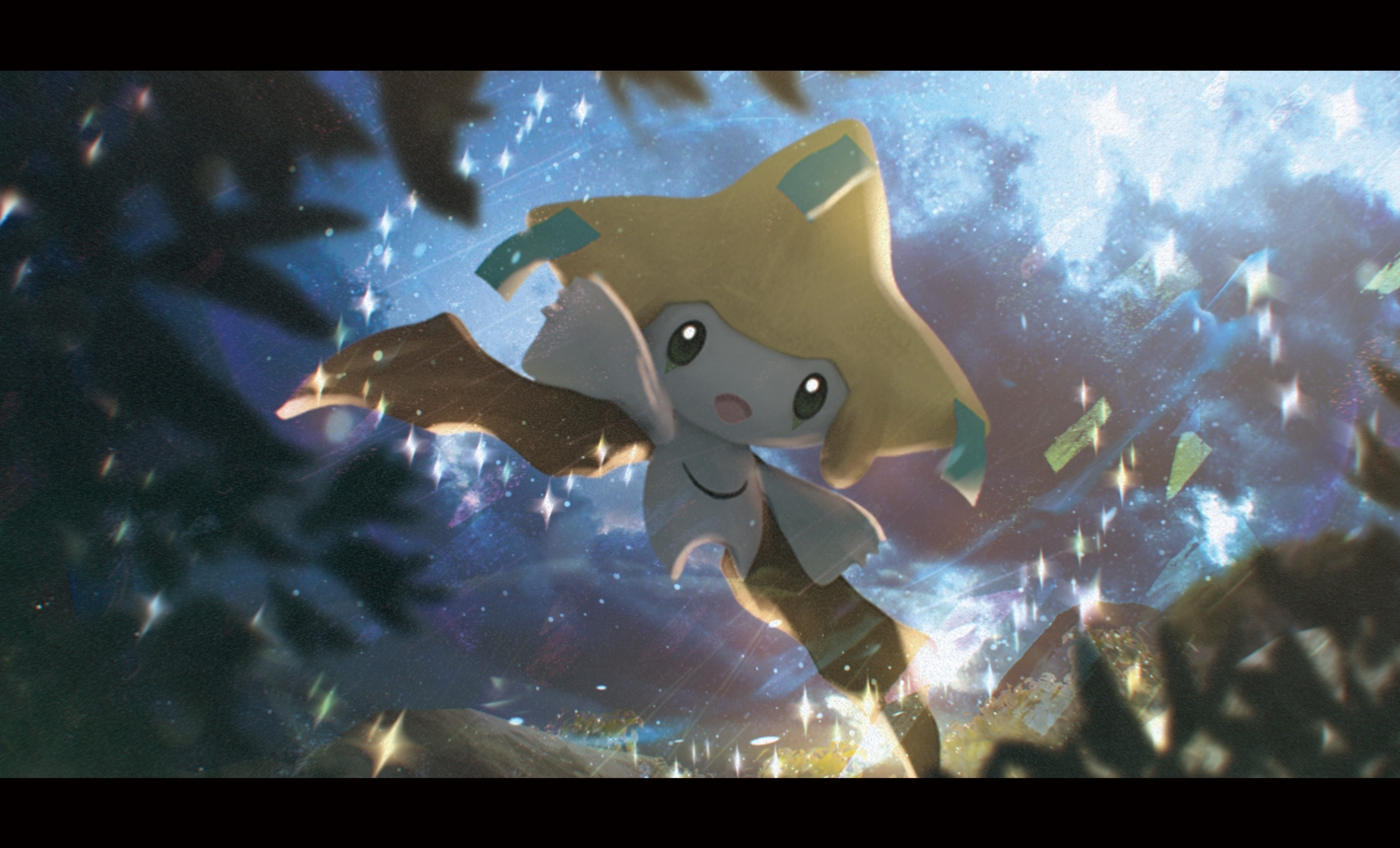 jirachi, no_humans, otsumami_(bu-bu-heaven), pokemon