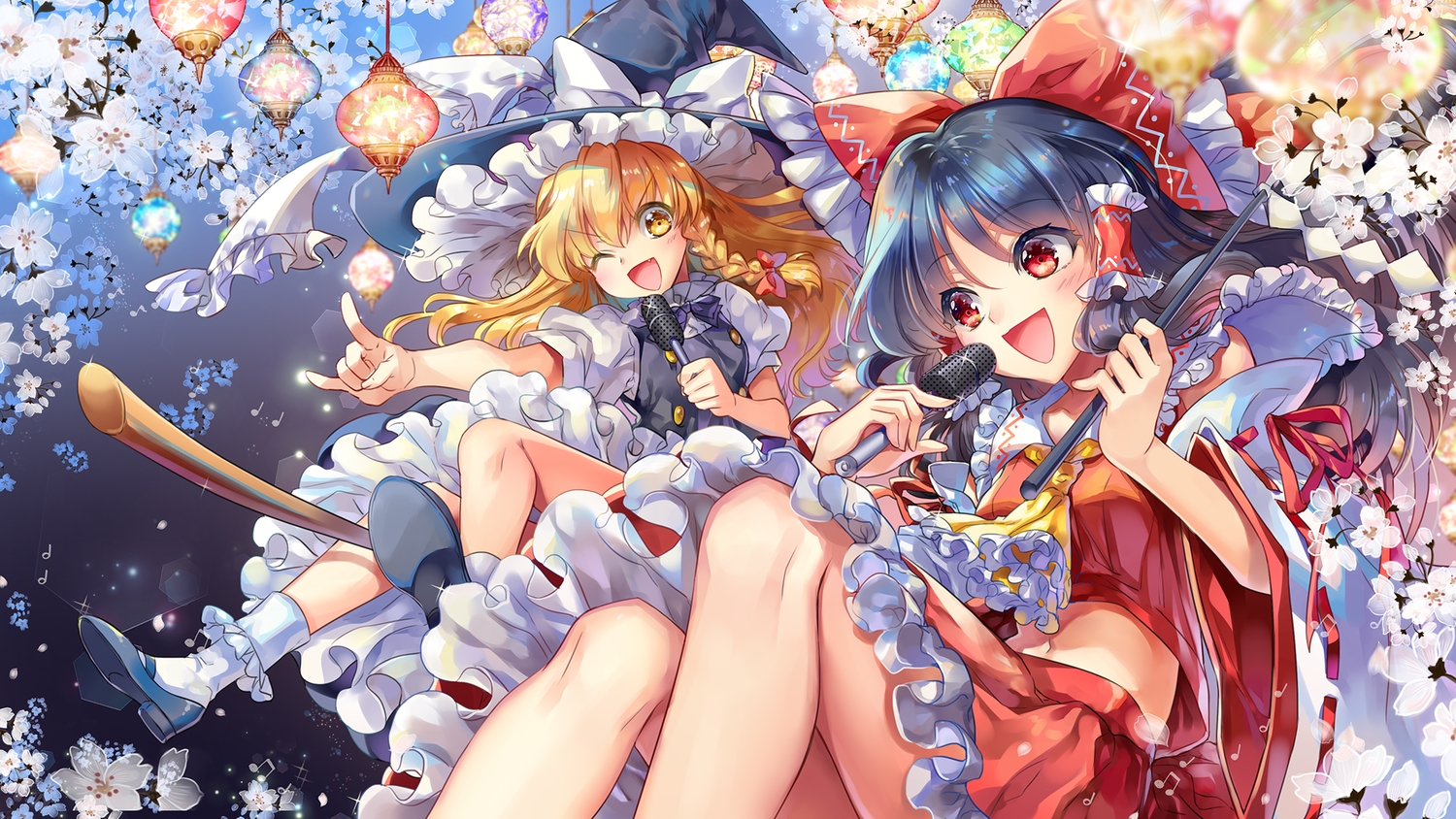 cu-rim, hakurei_reimu, kirisame_marisa, touhou