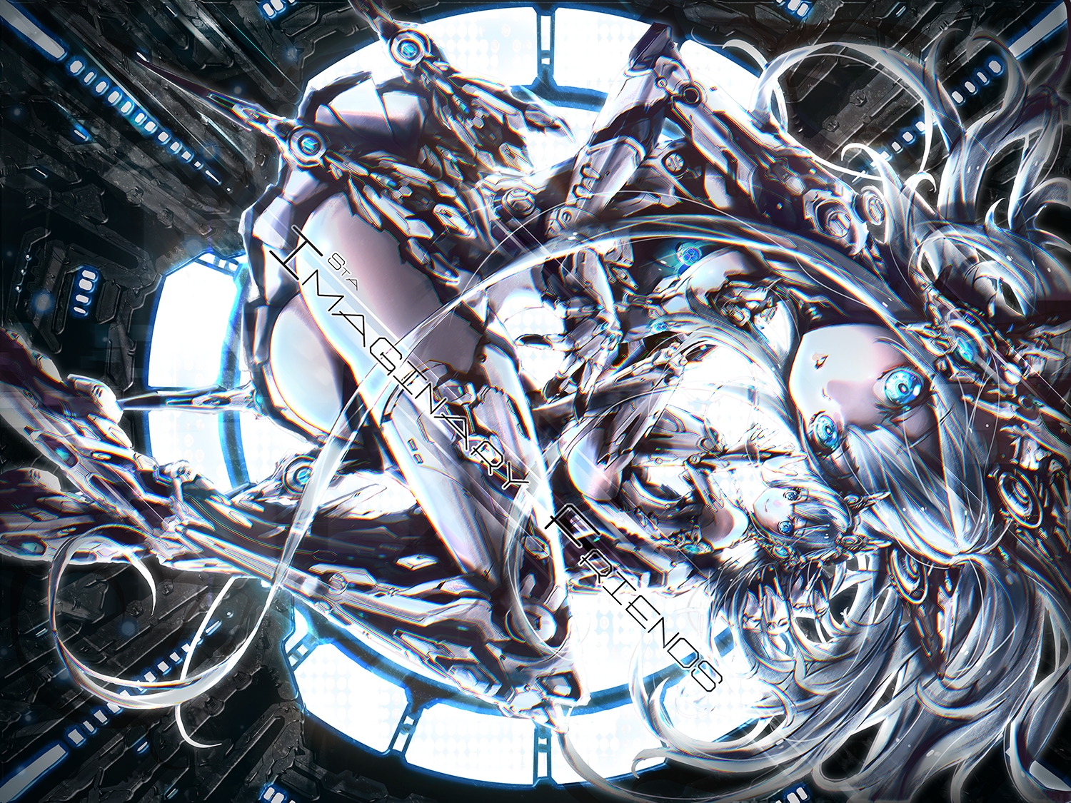 mechagirl, polychromatic, ryori, voez