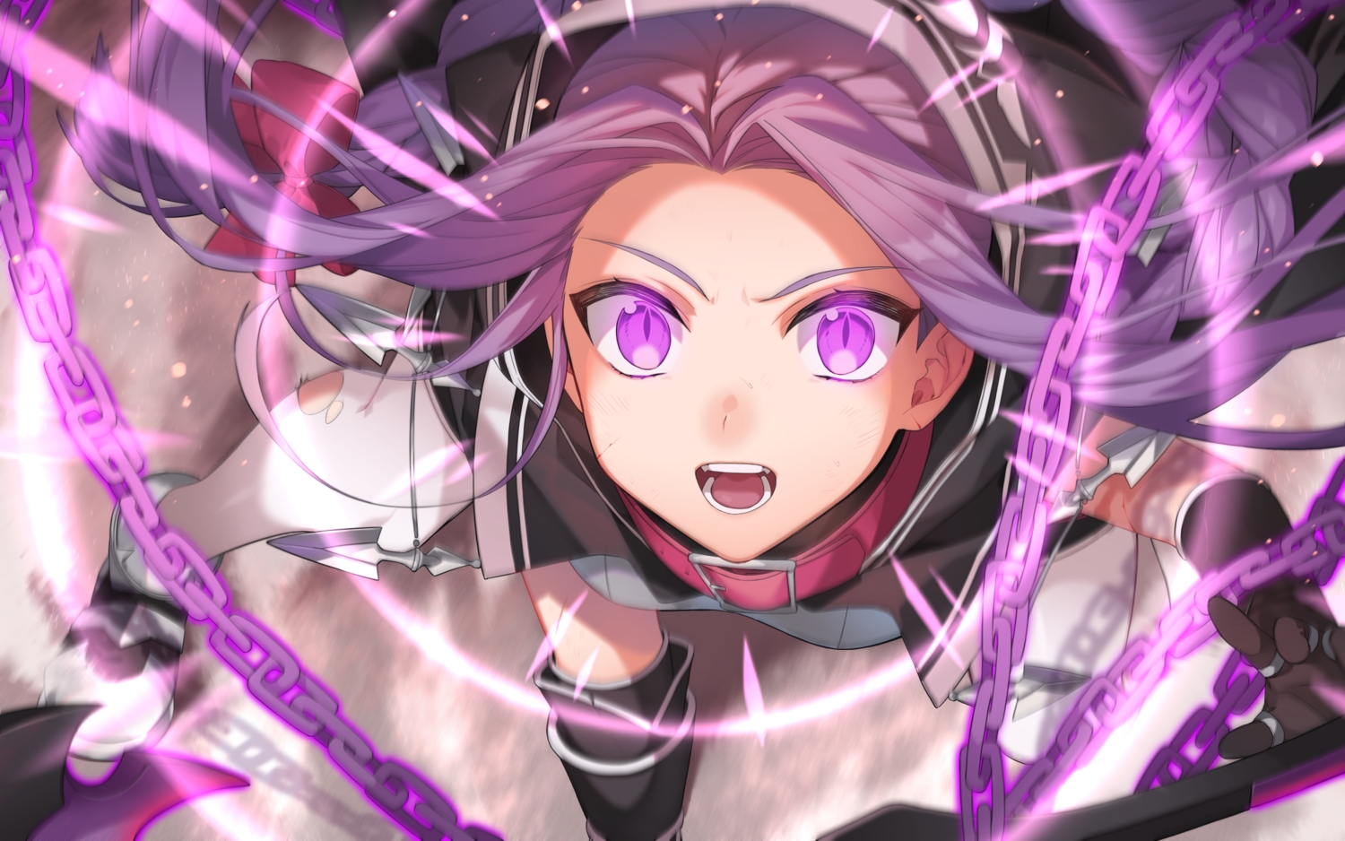 bow, braids, cape, chain, close, collar, elbow_gloves, fate/grand_order