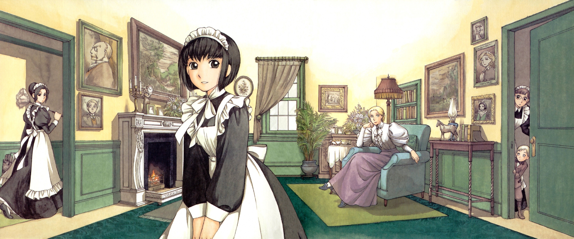 maid, mori_kaoru, shirley_(manga), shirley_madison, tagme