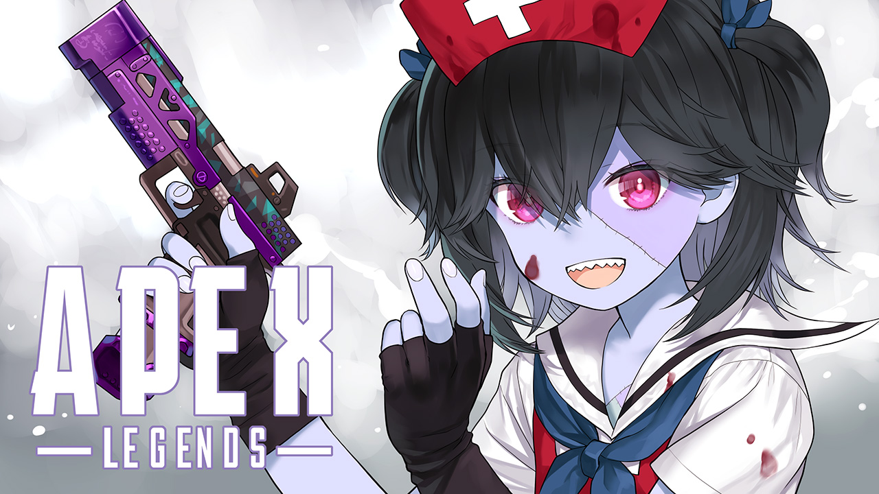 apex_legends, black_hair, capriccio, close, gloves, gun, headdress, original