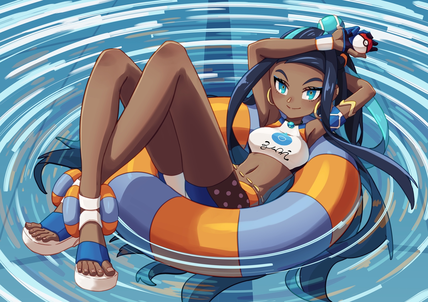14mango, dark_skin, pokemon, rurina_(pokemon)