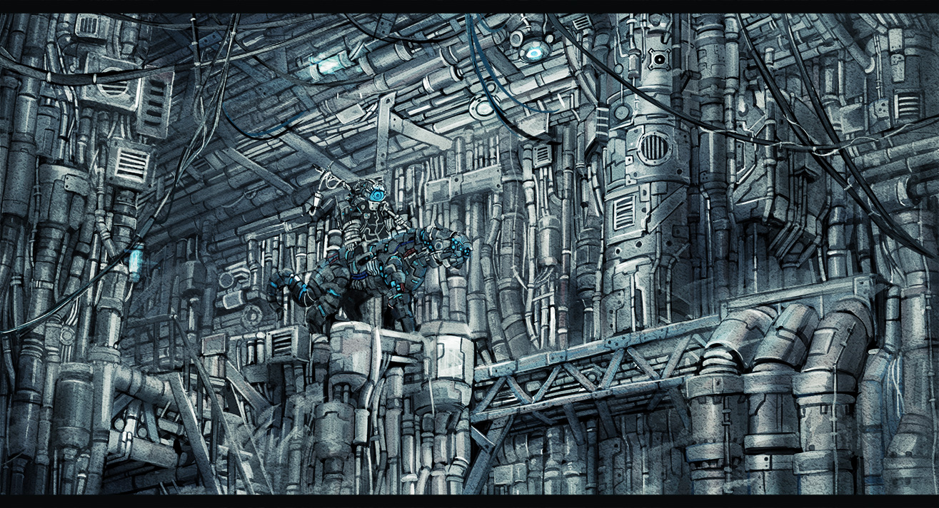 industrial, mecha, original, polychromatic, sonidoriy