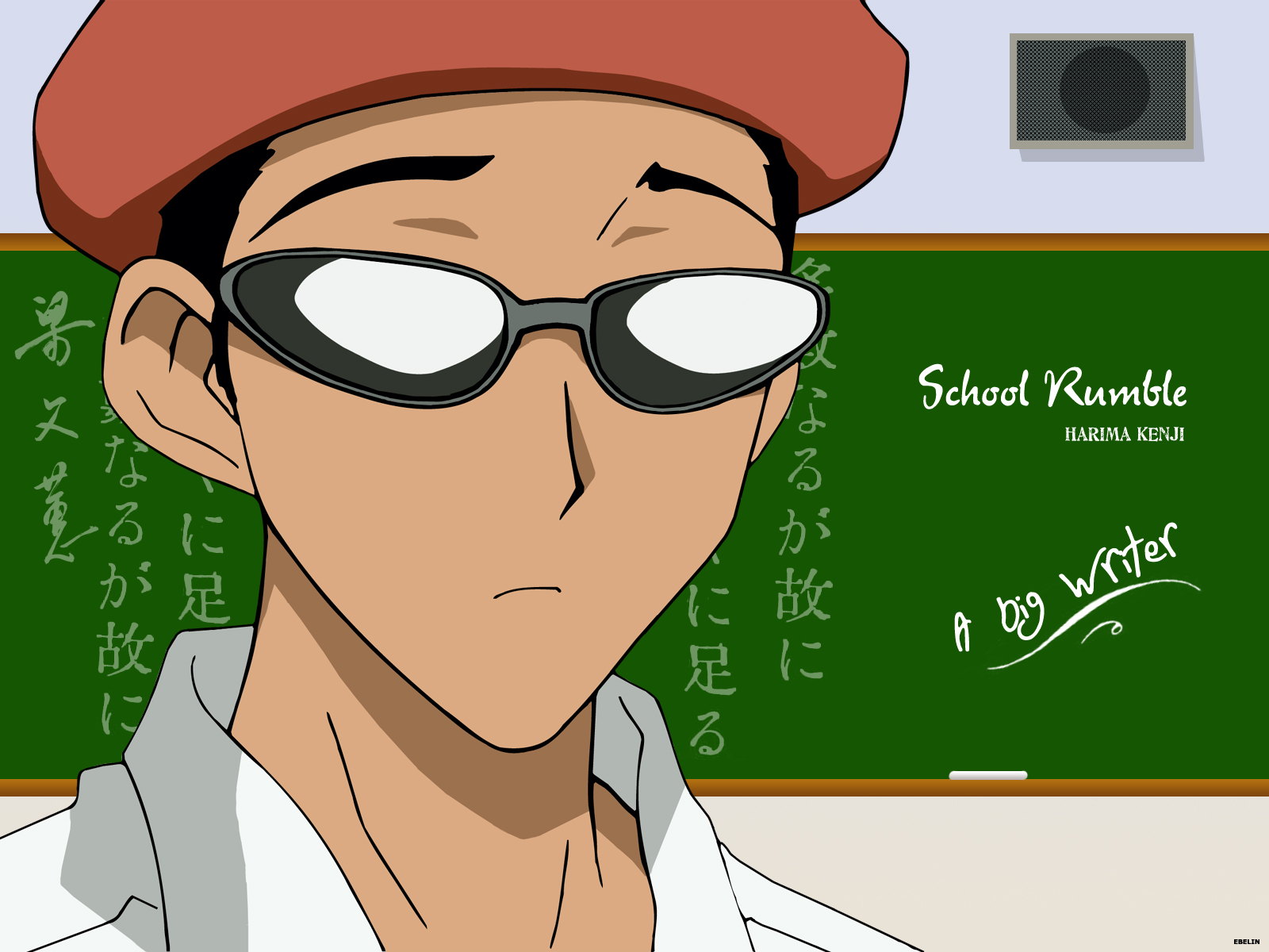 harima_kenji, school_rumble, sunglasses