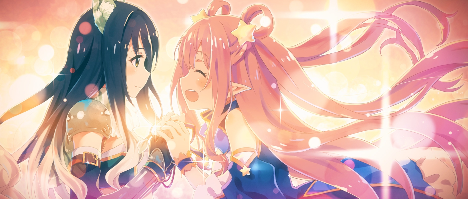 2girls, kashiwazaki_hatsune, kashiwazaki_shiori, princess_connect!, yuuki_tatsuya