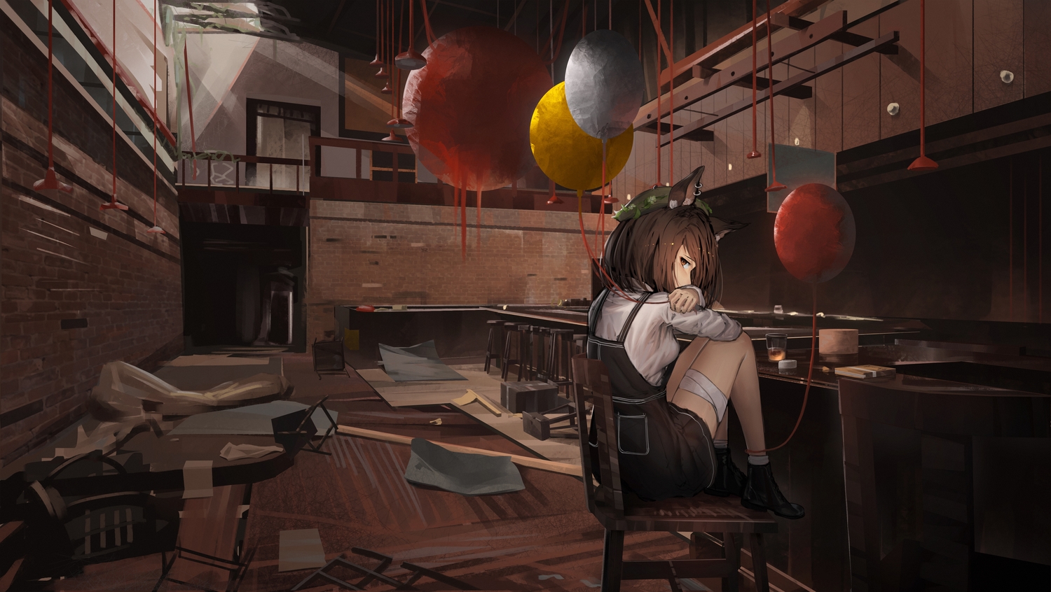 animal_ears, even_(even_yiwen), original, short_hair