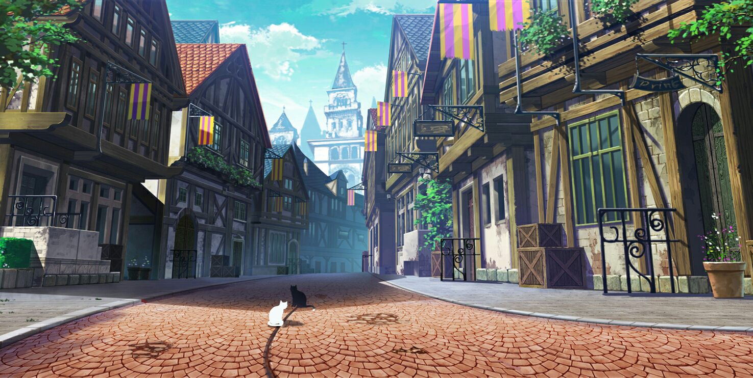 animal, building, cat, city, clouds, cropped, no_humans, original