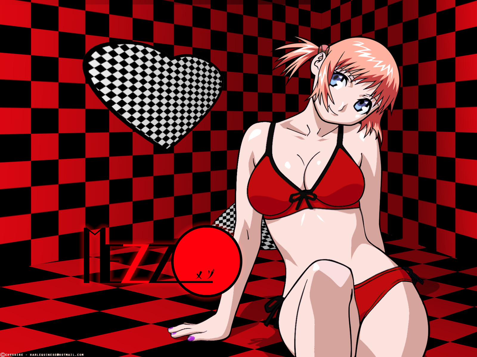 bikini, mezzo_forte, mikura, red, swimsuit