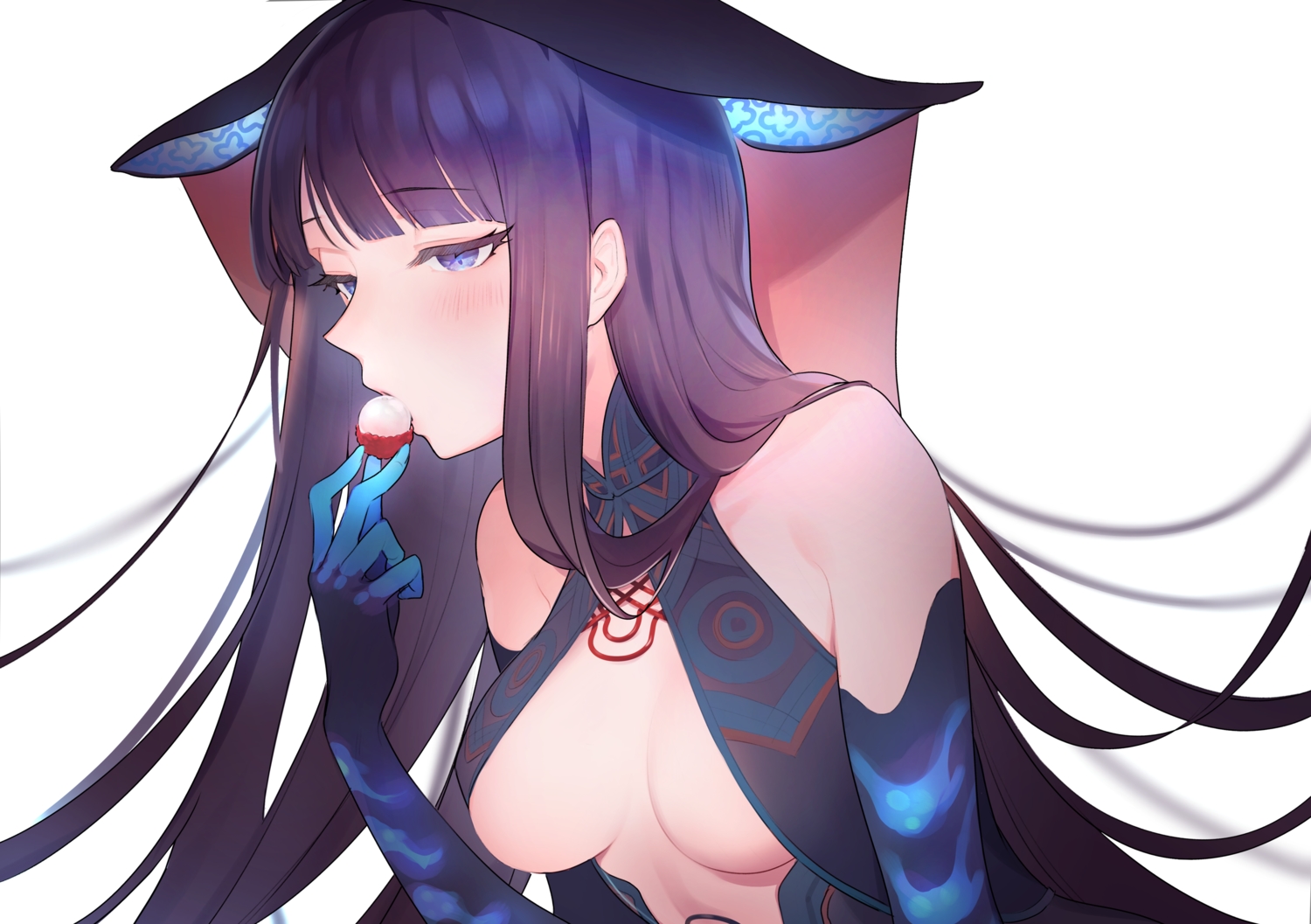 fate/grand_order, fate_(series), food, fruit, tym_taro, yang_guifei_(fate/grand_order)