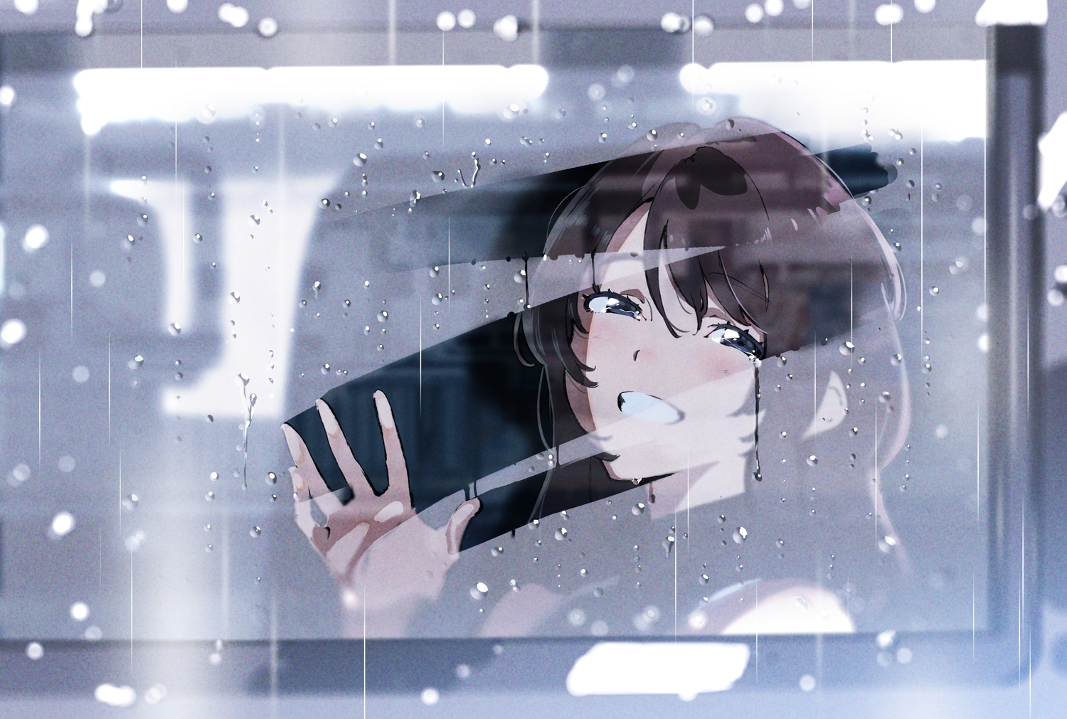 close, original, rain, tears, water, yoneyama_mai