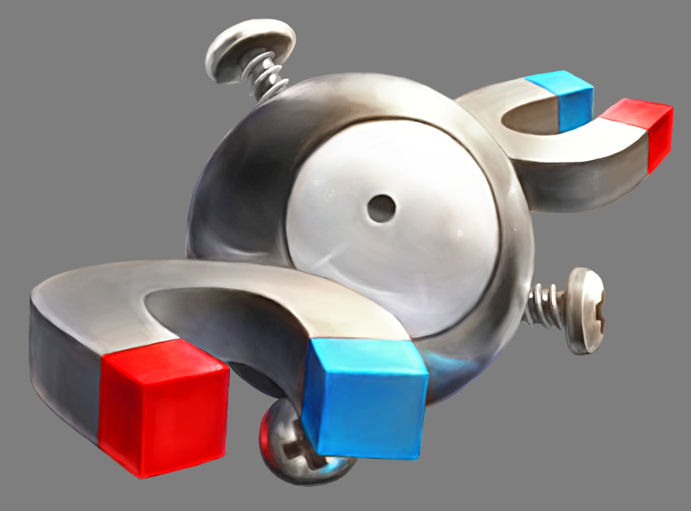 close, cortoony, magnemite, no_humans, pokemon, transparent
