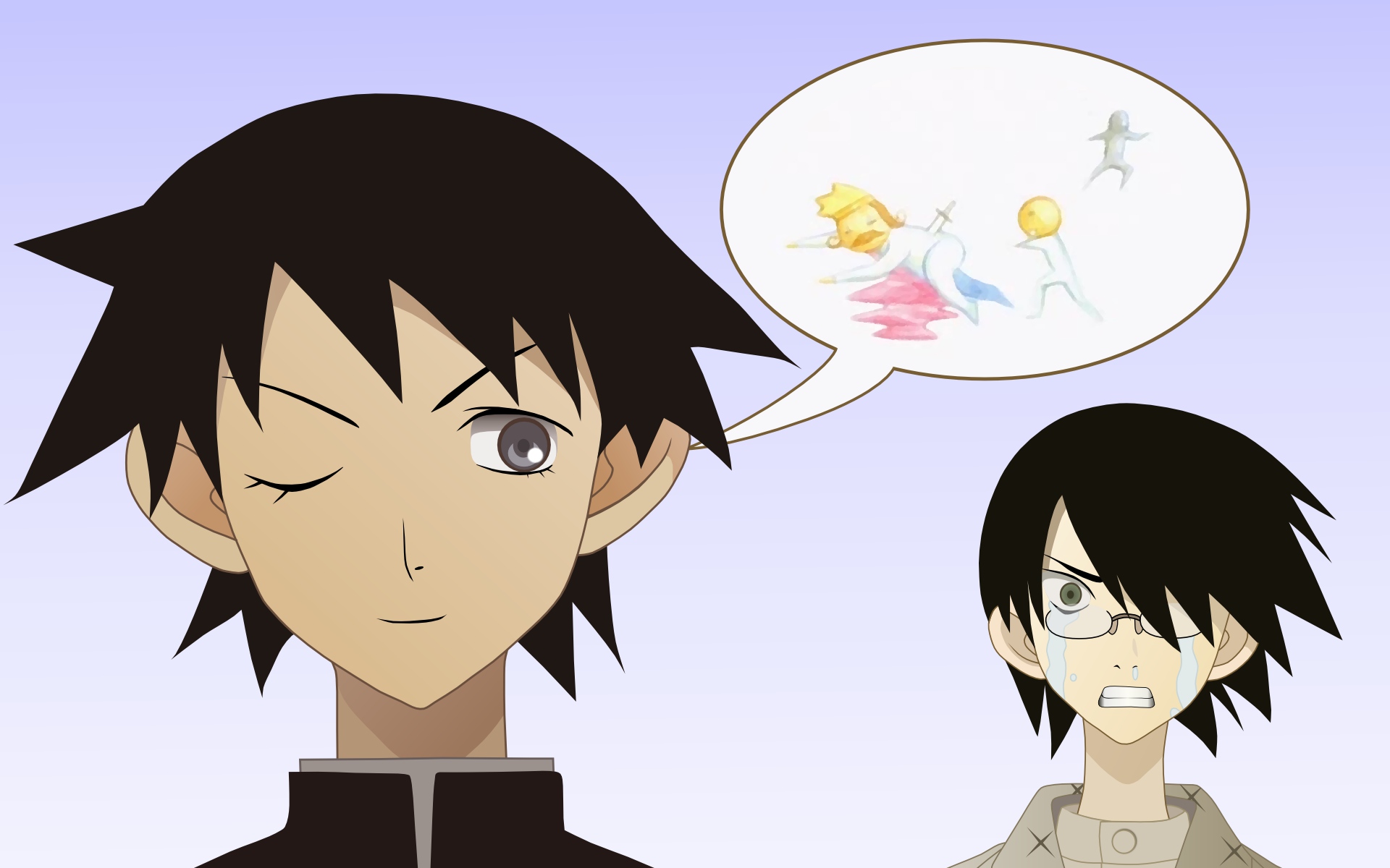itoshiki_nozomu, kudo_jun, sayonara_zetsubou_sensei