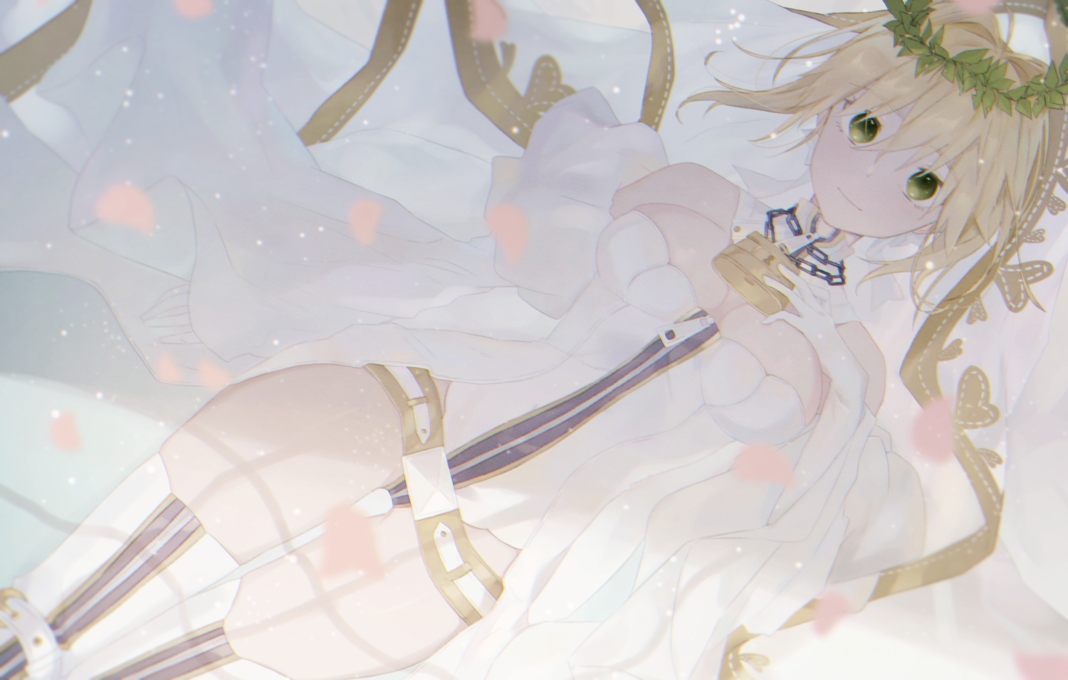 fate/grand_order, fate_(series), meizi_(sakura_umeko28), nero_claudius_(bride), nero_claudius_(fate)
