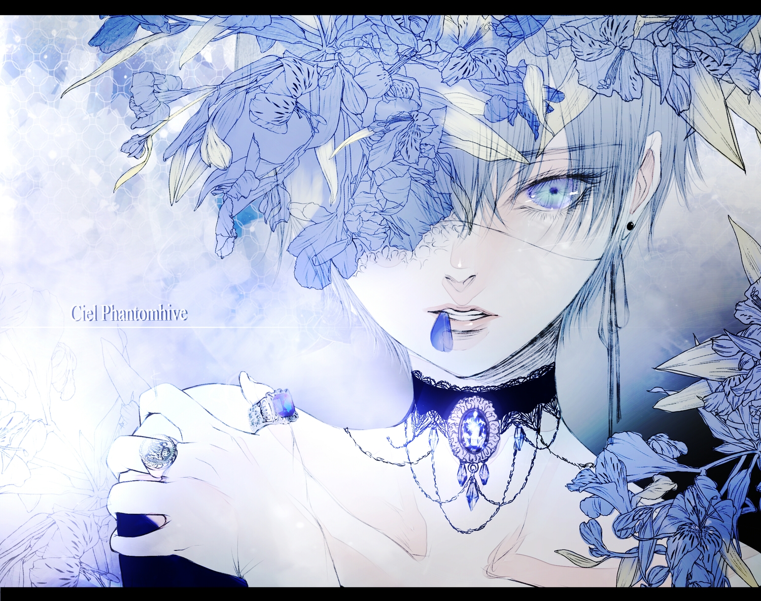 all_male, ciel_phantomhive, kuroshitsuji, male, otoko_no_ko, polychromatic, satsuki_kei, sketch