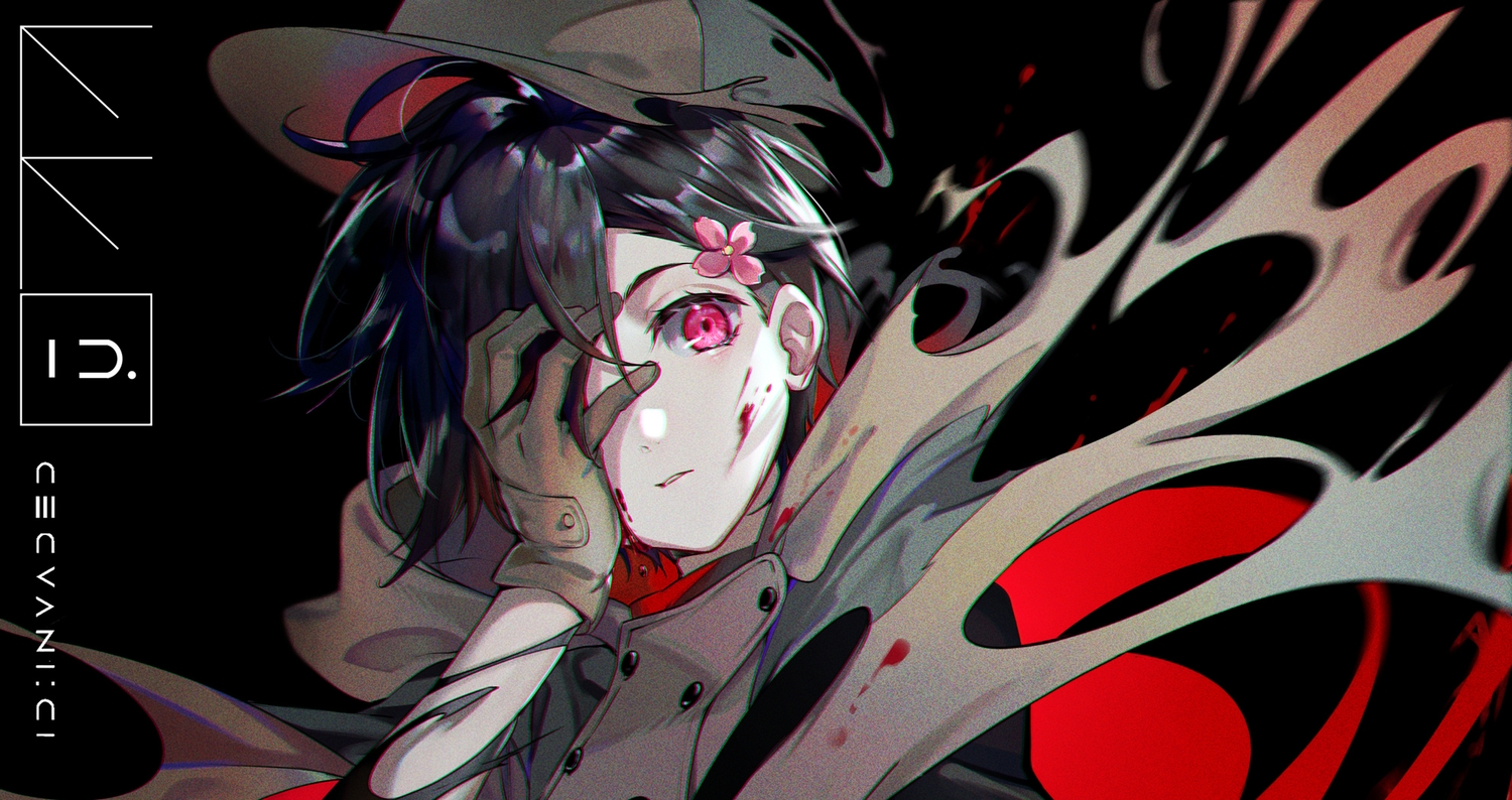 ekita_kuro, hondoumachi_koharu, id_invaded, short_hair