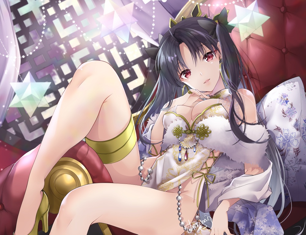 akatsuki_hijiri, fate/grand_order, fate_(series), ishtar_(fate/grand_order), signed