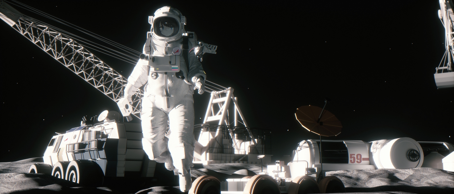 3d, bangeningmeng, bodysuit, cropped, moon, original, space, stars