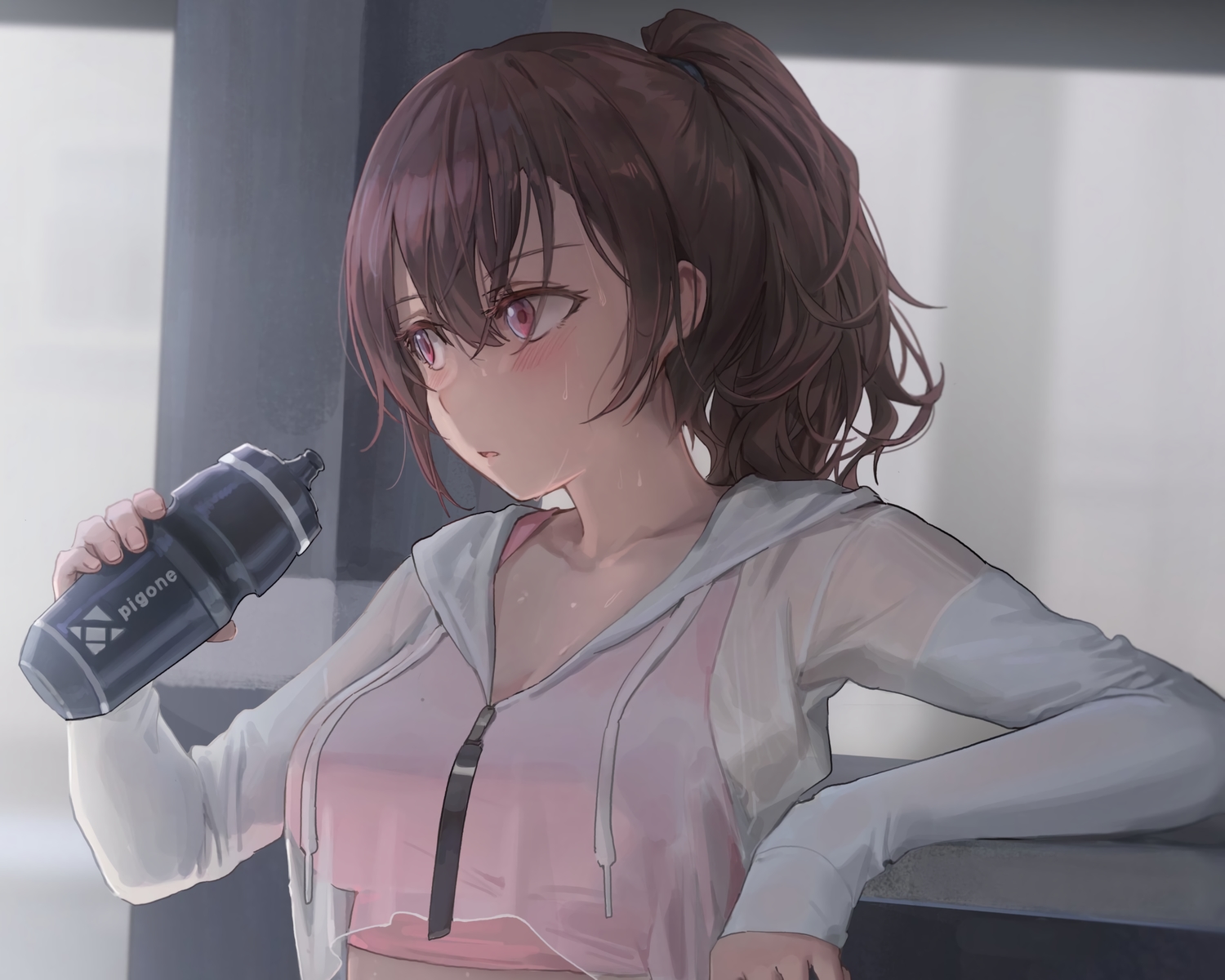 close, cropped, drink, hood, original, see_through, wet, yohan1754