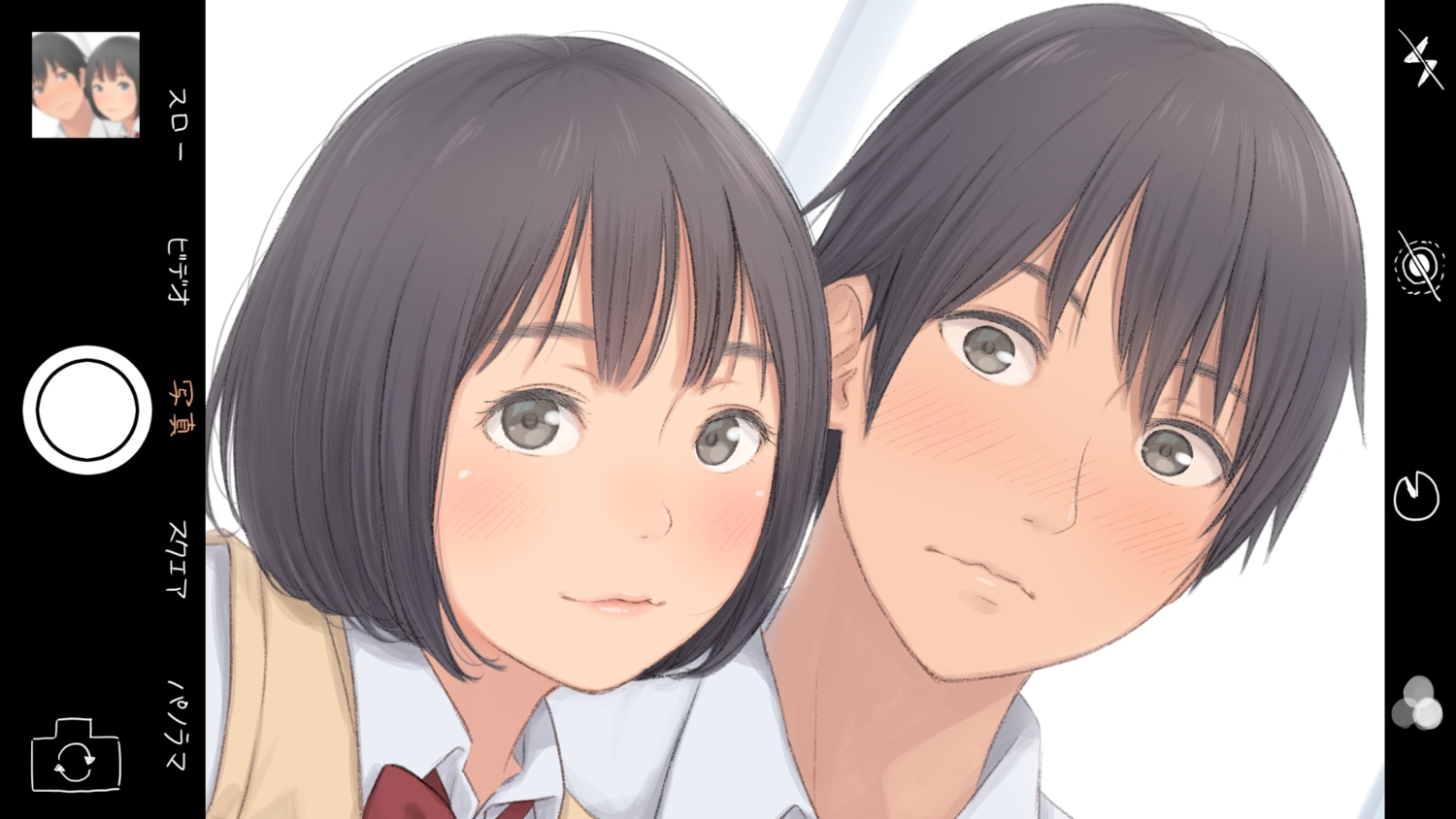 camera, kyak_bamboo, male, original, school_uniform