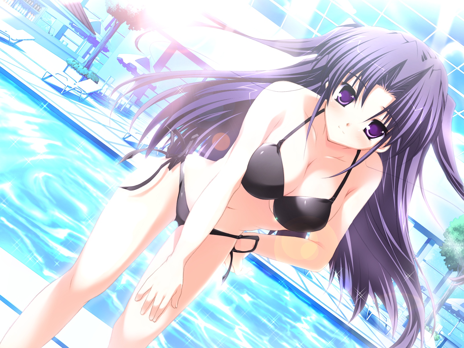 bikini, game_cg, lyrical_lyric, marmalade, mikeou, swimsuit, takami_rin