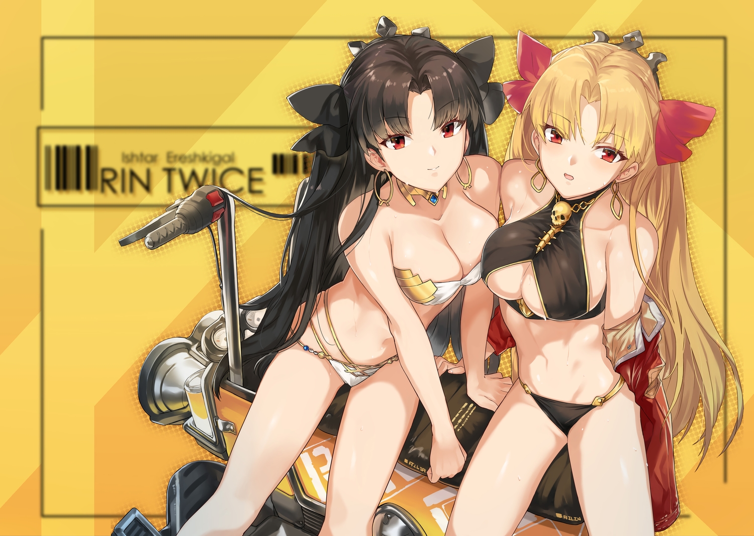 ereshkigal_(fate/grand_order), fate/grand_order, fate_(series), ishtar_(fate/grand_order), ohland
