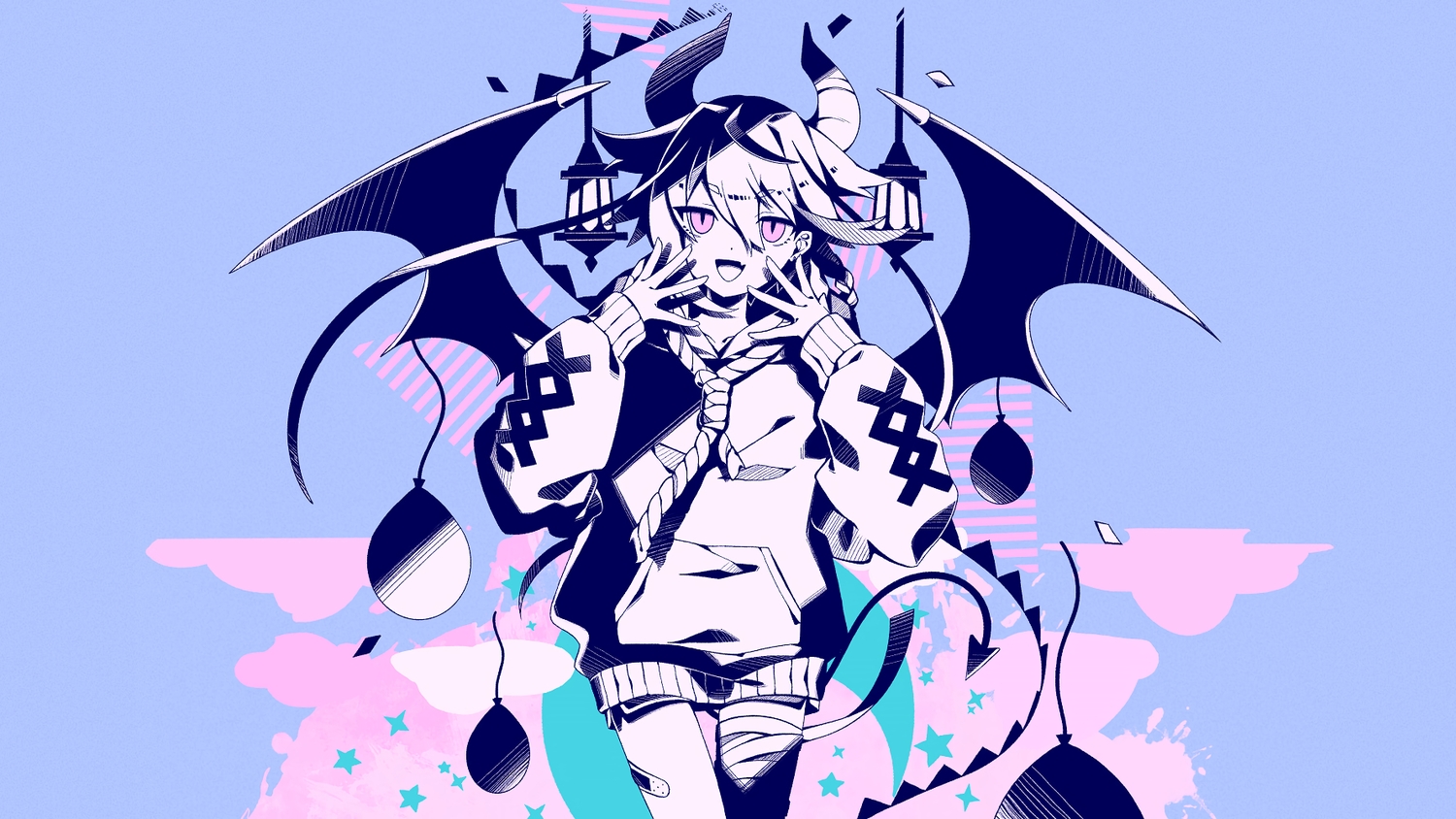 meika_mikoto, nou, polychromatic, vocaloid