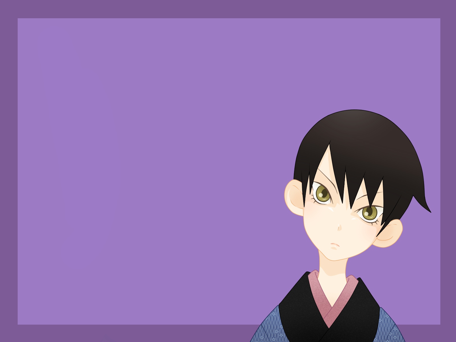 mitama_mayo, purple, sayonara_zetsubou_sensei