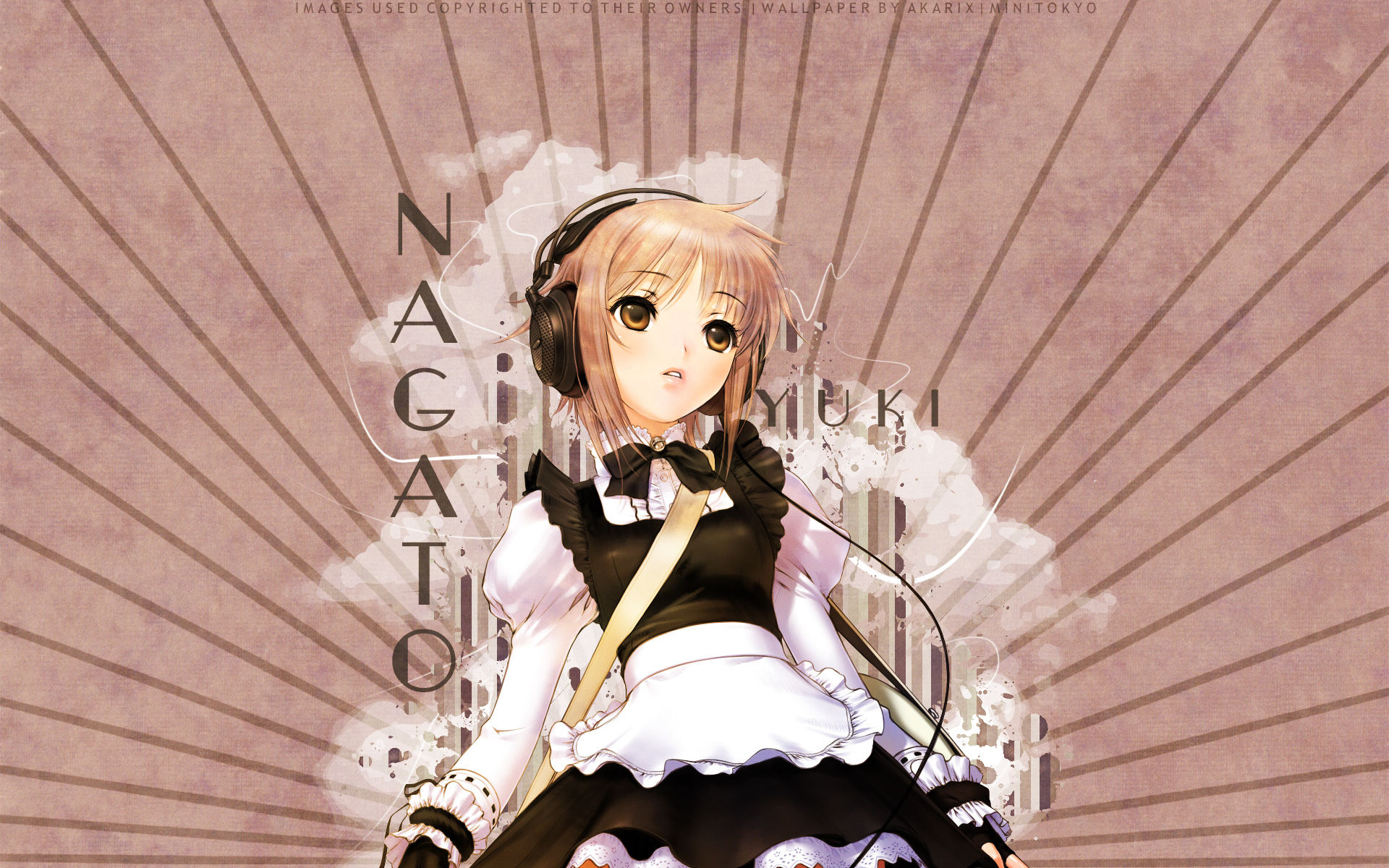 headphones, maid, nagato_yuki, sano_toshihide, suzumiya_haruhi_no_yuutsu