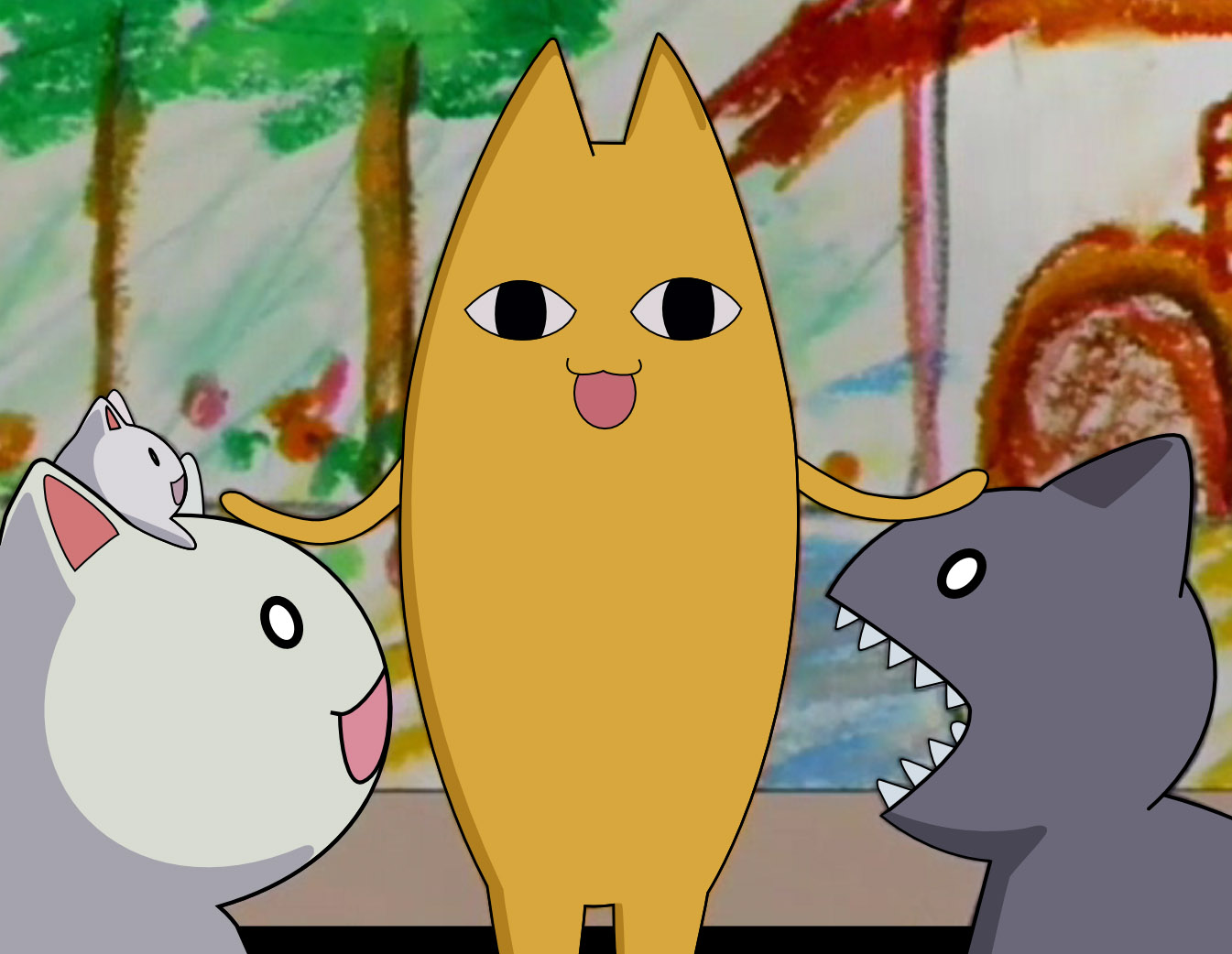 animal, azumanga_daioh, cat, chiyo_father, nekokoneko