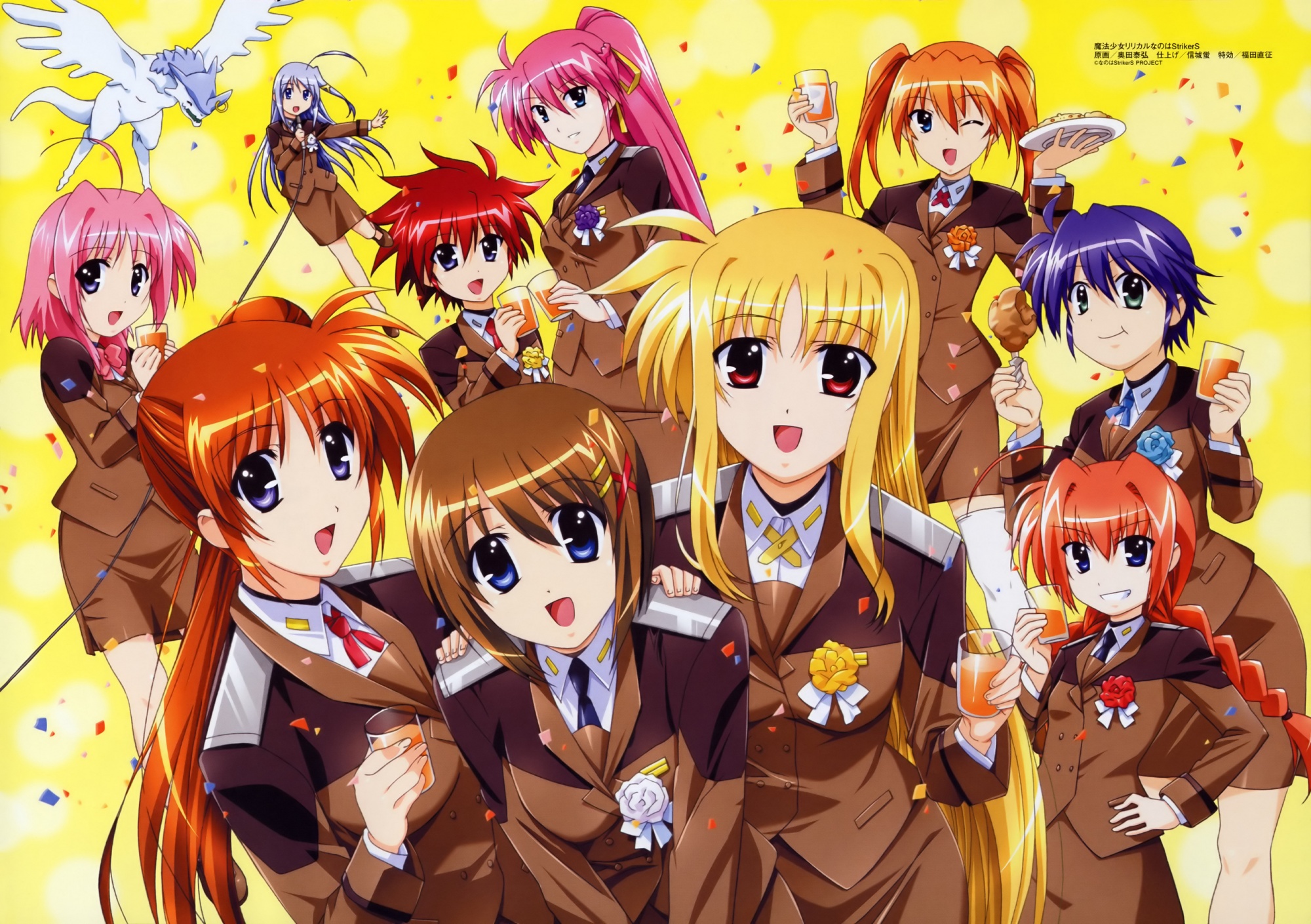 caro_ru_lushe, erio_mondial, fate_testarossa, group, mahou_shoujo_lyrical_nanoha, mahou_shoujo_lyrical_nanoha_strikers, reinforce_zwei, signum