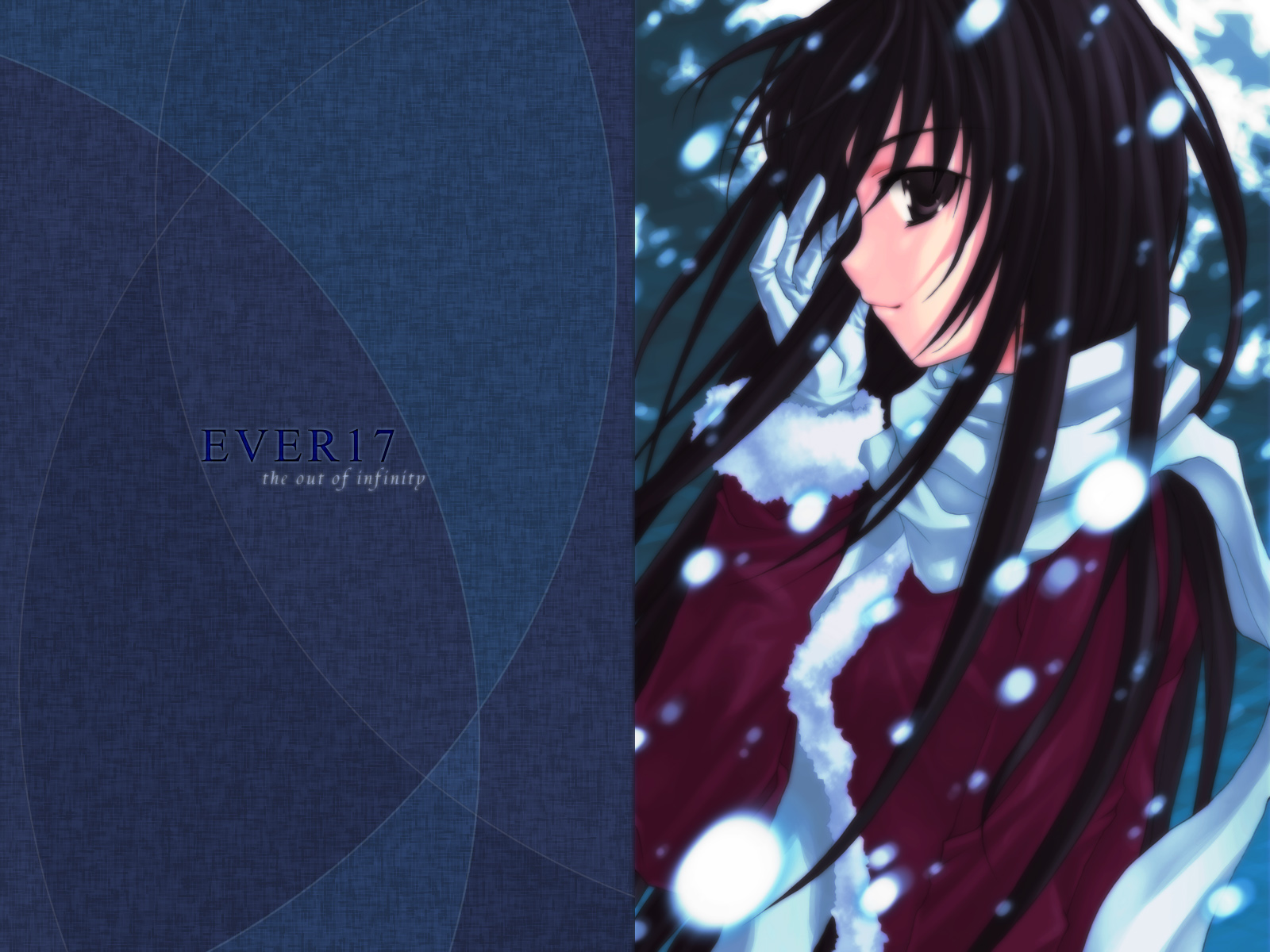 ever17, gloves, komachi_tsugumi, scarf, snow, tagme_(artist)