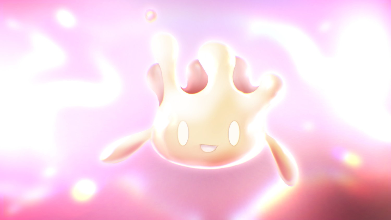 close, drink, higa-tsubasa, milcery, no_humans, pink, pokemon, polychromatic