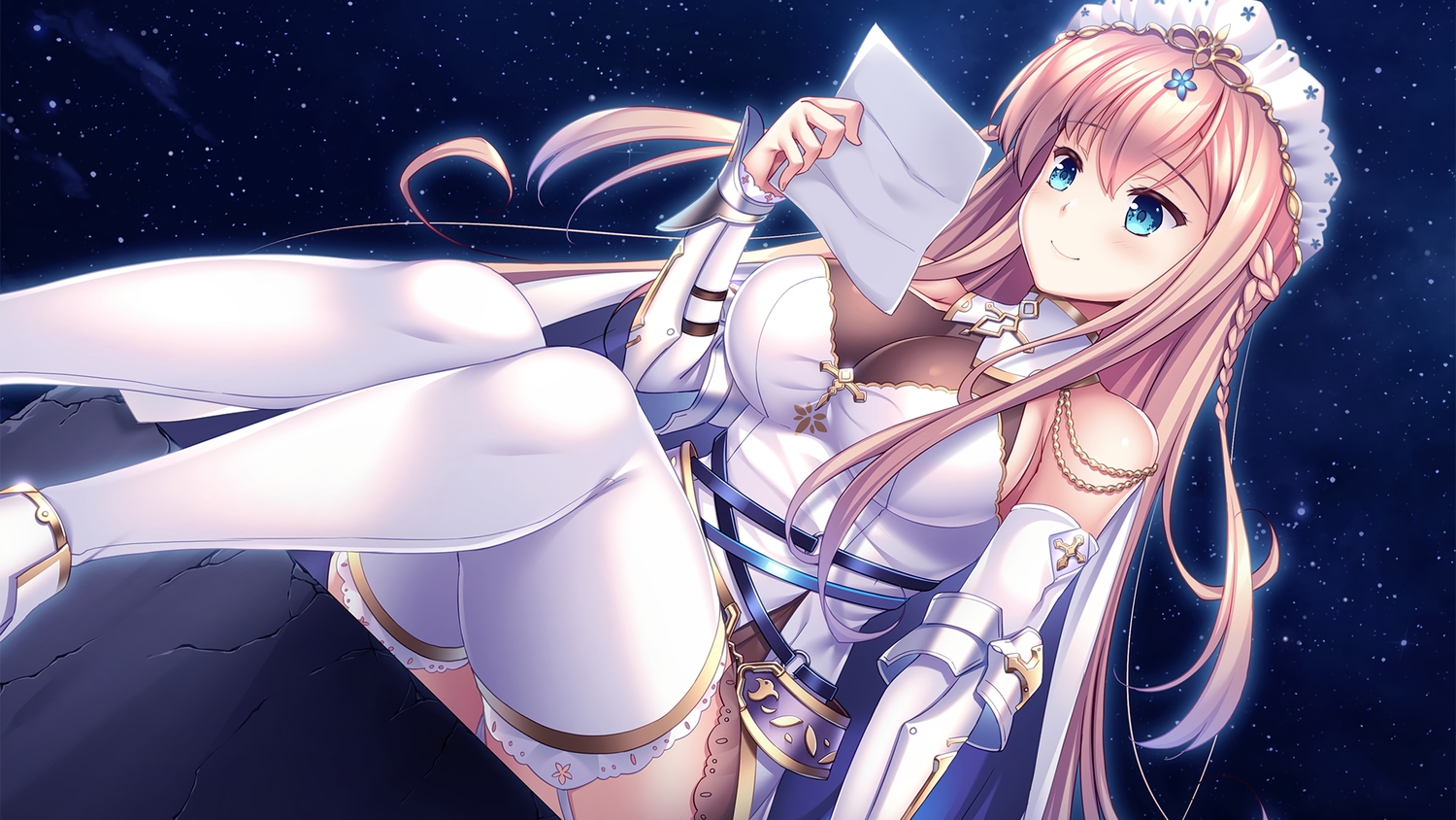 claudis_de_atrustia, game_cg, ko~cha, paper, windmill_oasis, yuukyuu_no_campanella