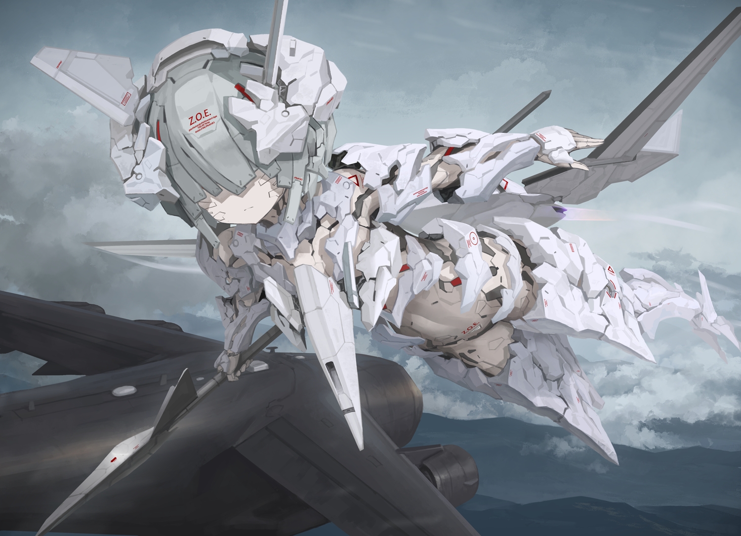 ace_combat, ace_combat_7, anthropomorphism, mechagirl, tom-neko_(zamudo_akiyuki)