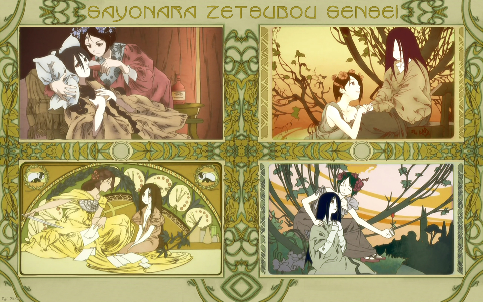 arai_chie, komori_kiri, sayonara_zetsubou_sensei