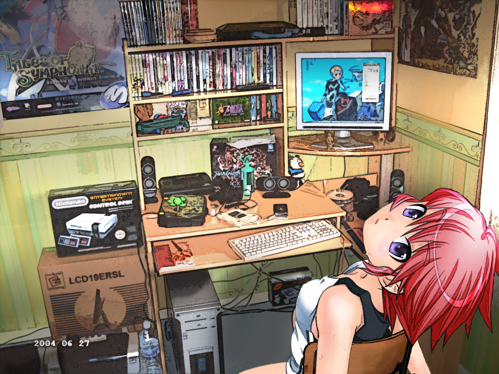 hello_world, red_hair, tagme