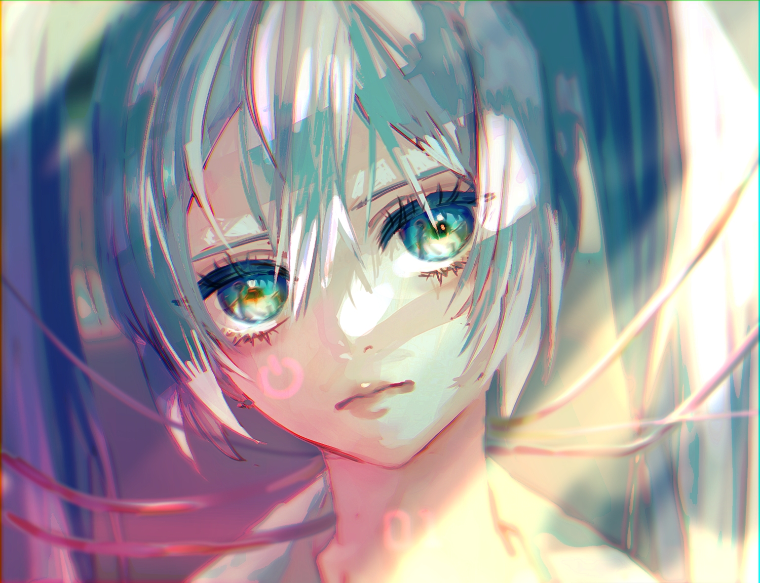 close, hatsune_miku, ume_neko_(otaku-nyanko), vocaloid