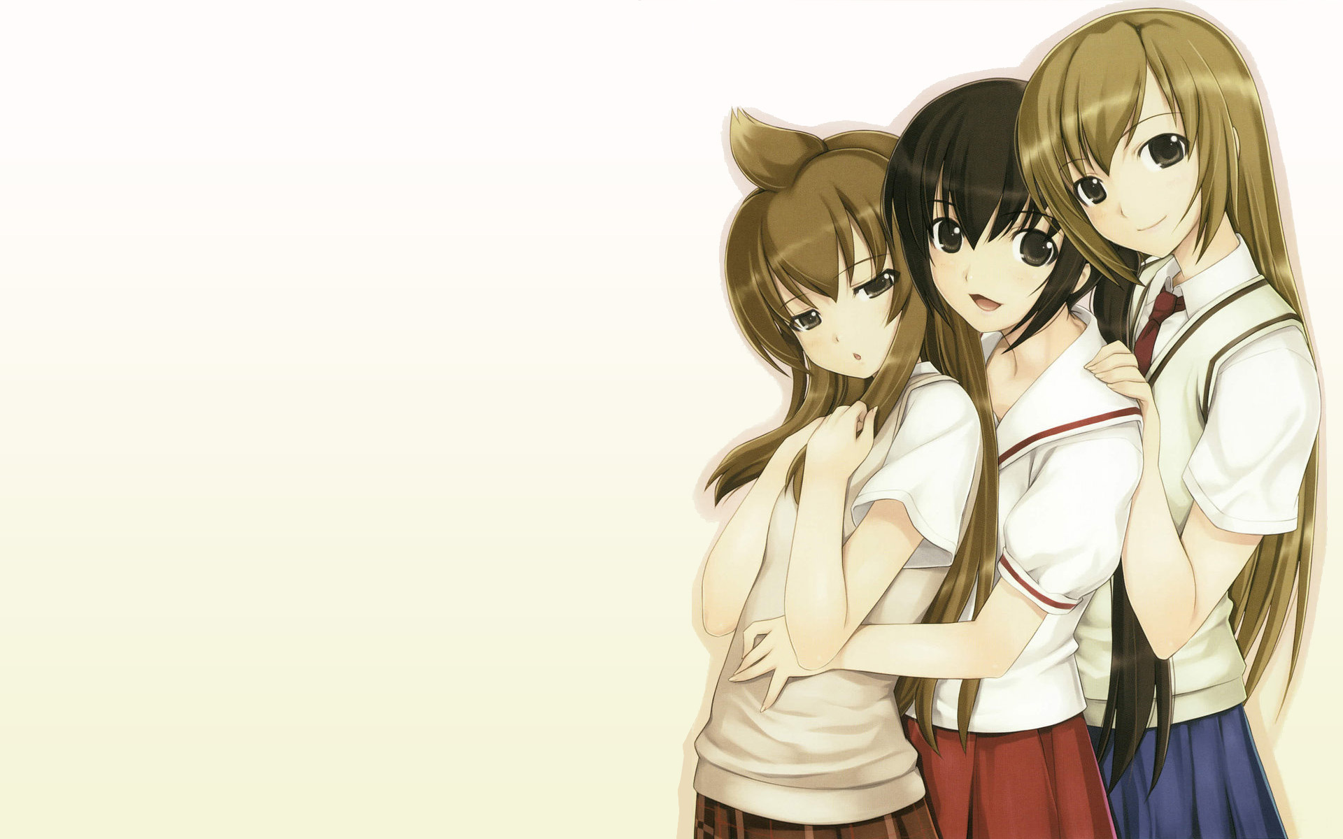 mikazuki_akira, minami-ke, minami_chiaki, minami_haruka, minami_kana