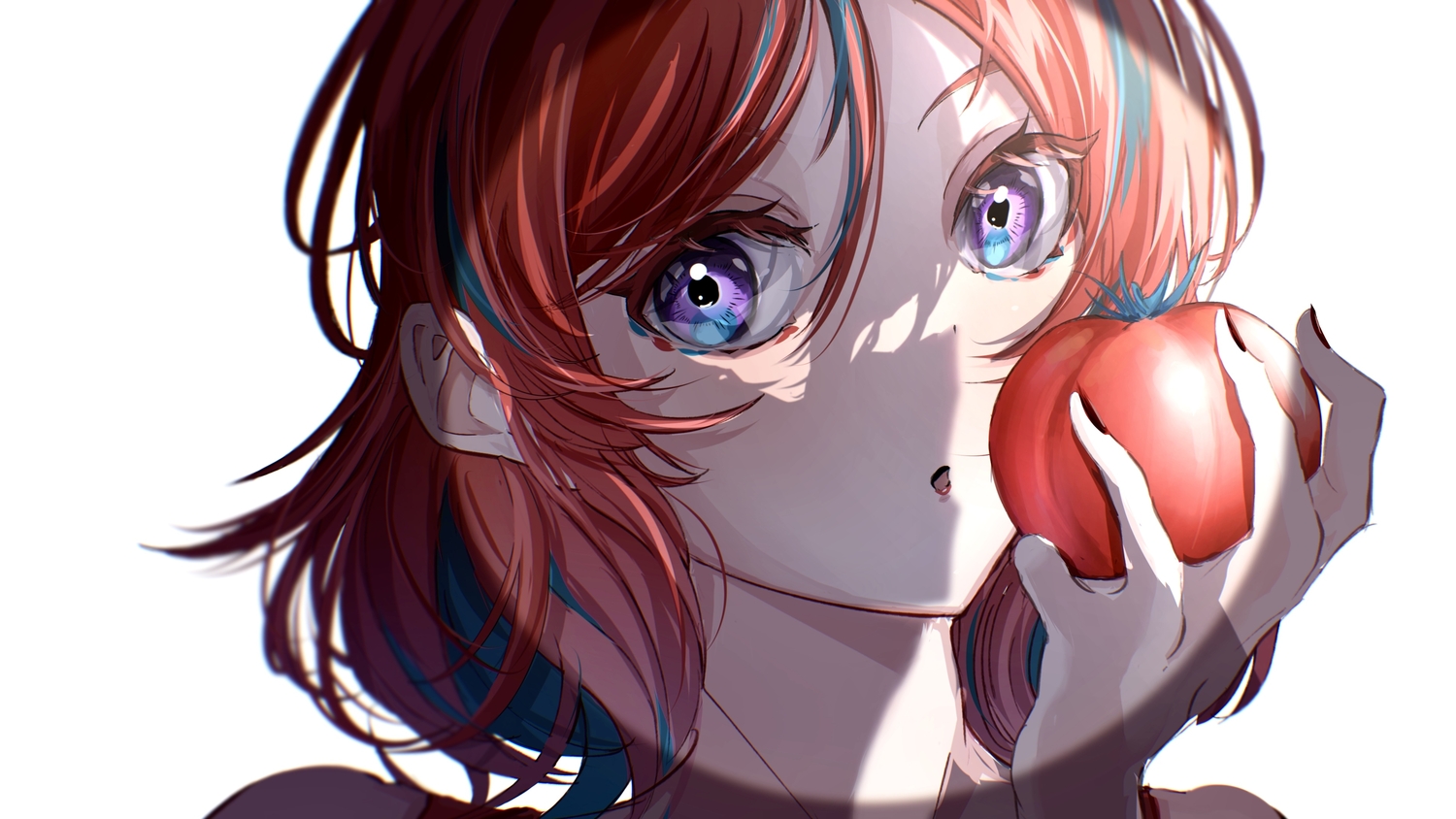 love_live!_school_idol_project, luff_(n_aaa01), nishikino_maki, purple_eyes, red_hair