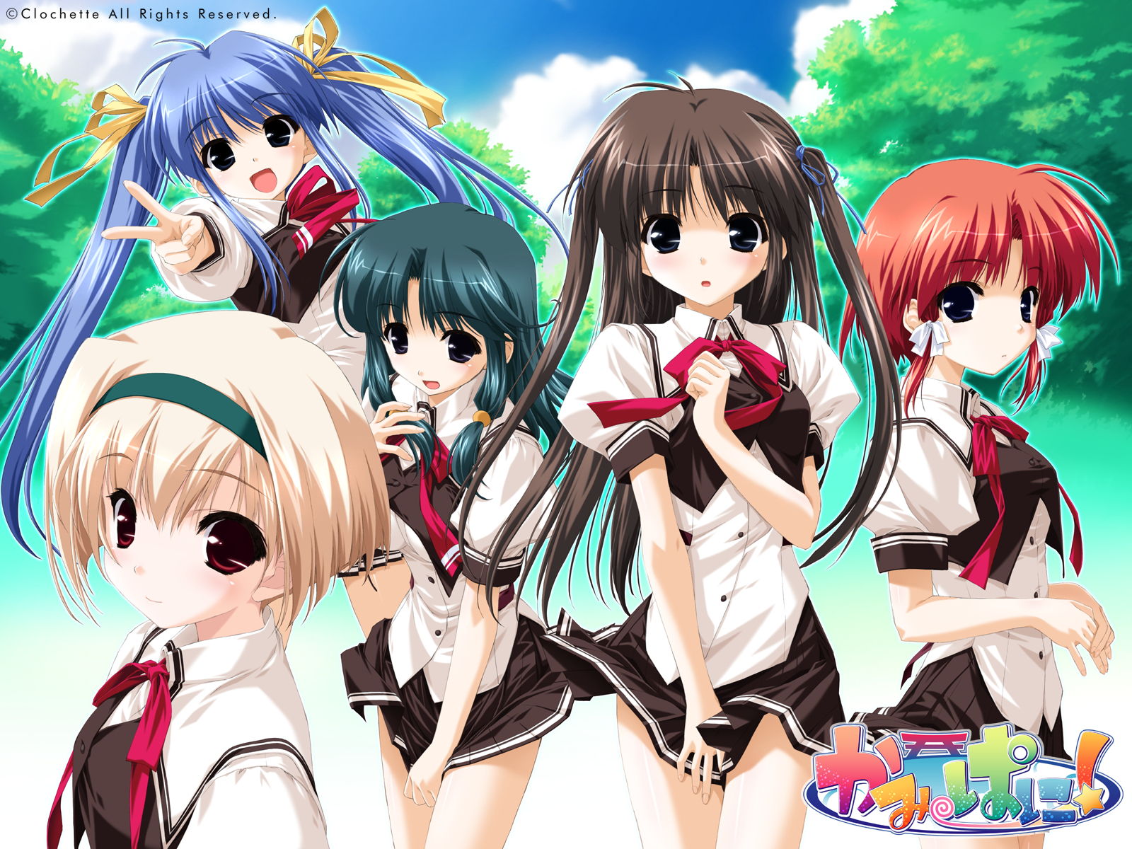 amaizumimoriamekoyori_no_mikoto, clochette, kahara_mizuki, kamipani, katase_megumi, kirishima_nonoka, kyuujou_amane, shintaro