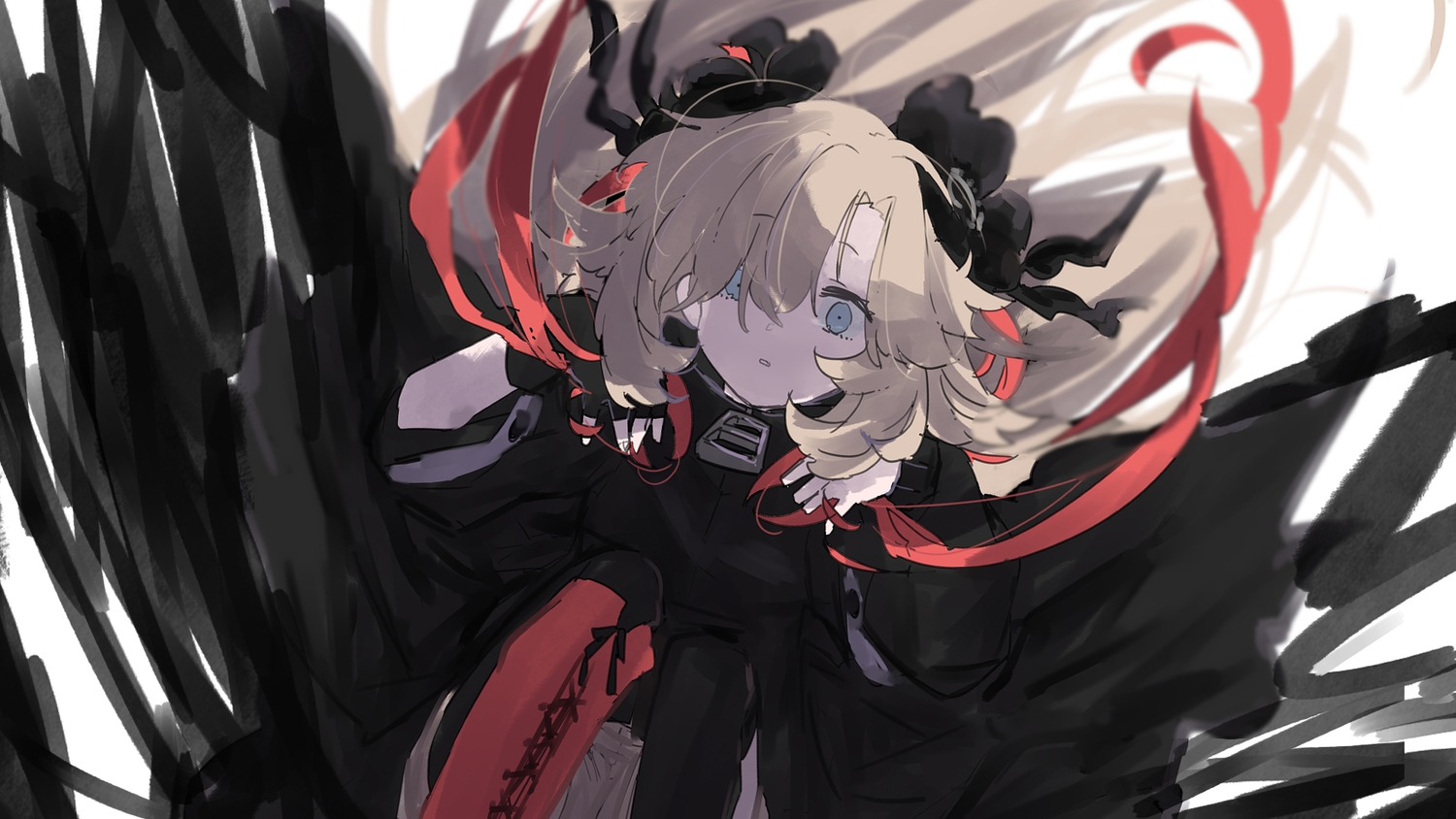 dress, isekaijoucho, kamitsubaki_studio, noranekogahara, sketch